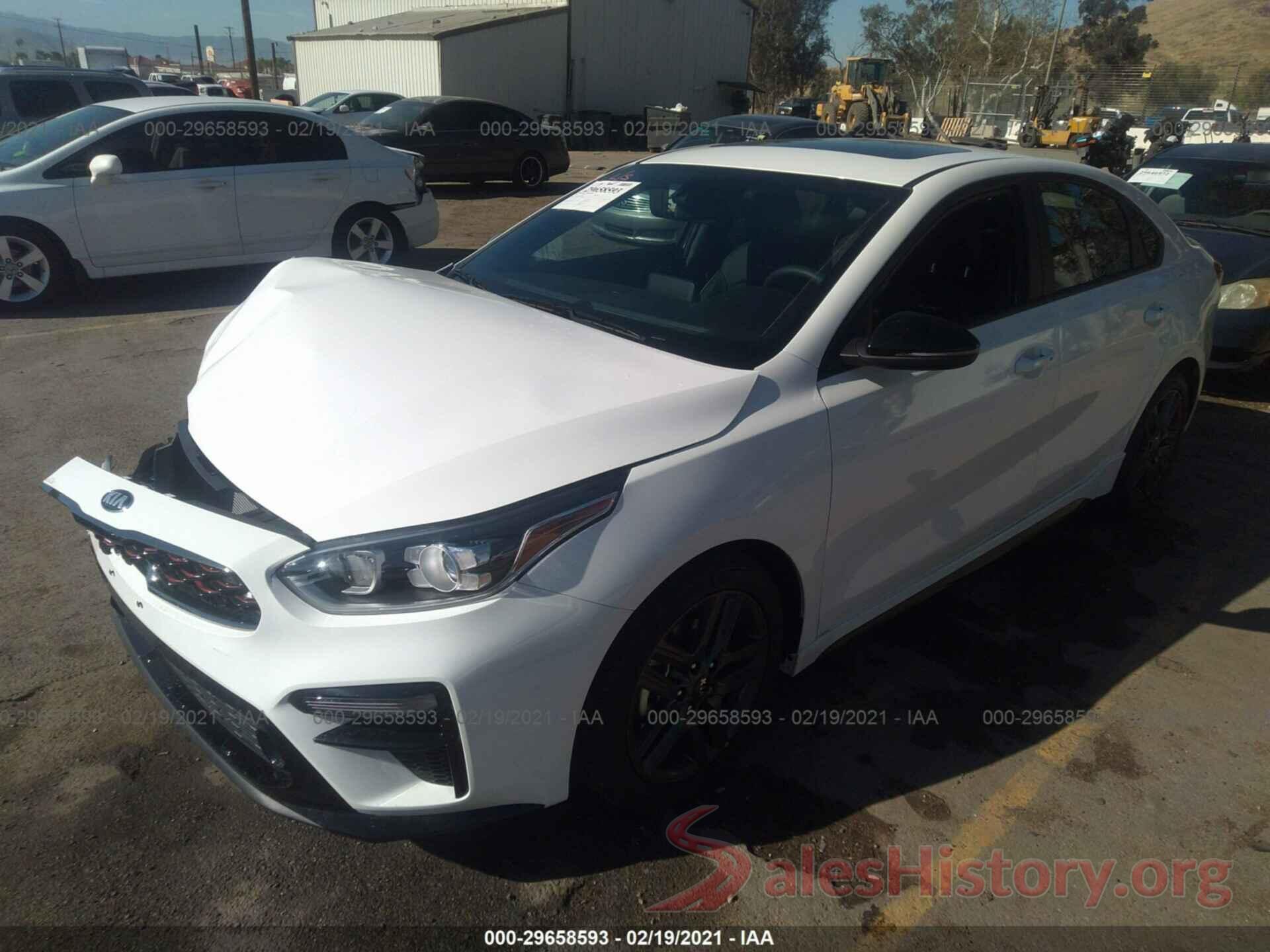 3KPF34AD8ME302904 2021 KIA FORTE