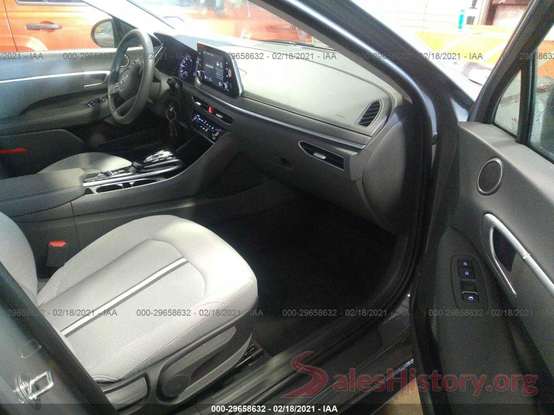 5NPEG4JA1MH070406 2021 HYUNDAI SONATA