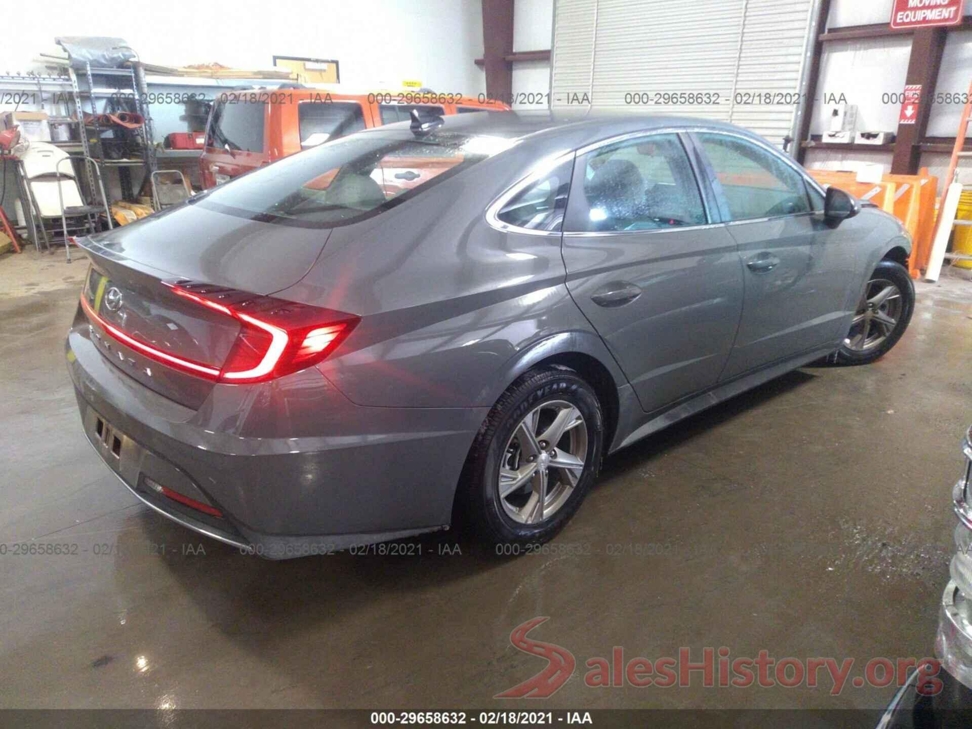 5NPEG4JA1MH070406 2021 HYUNDAI SONATA