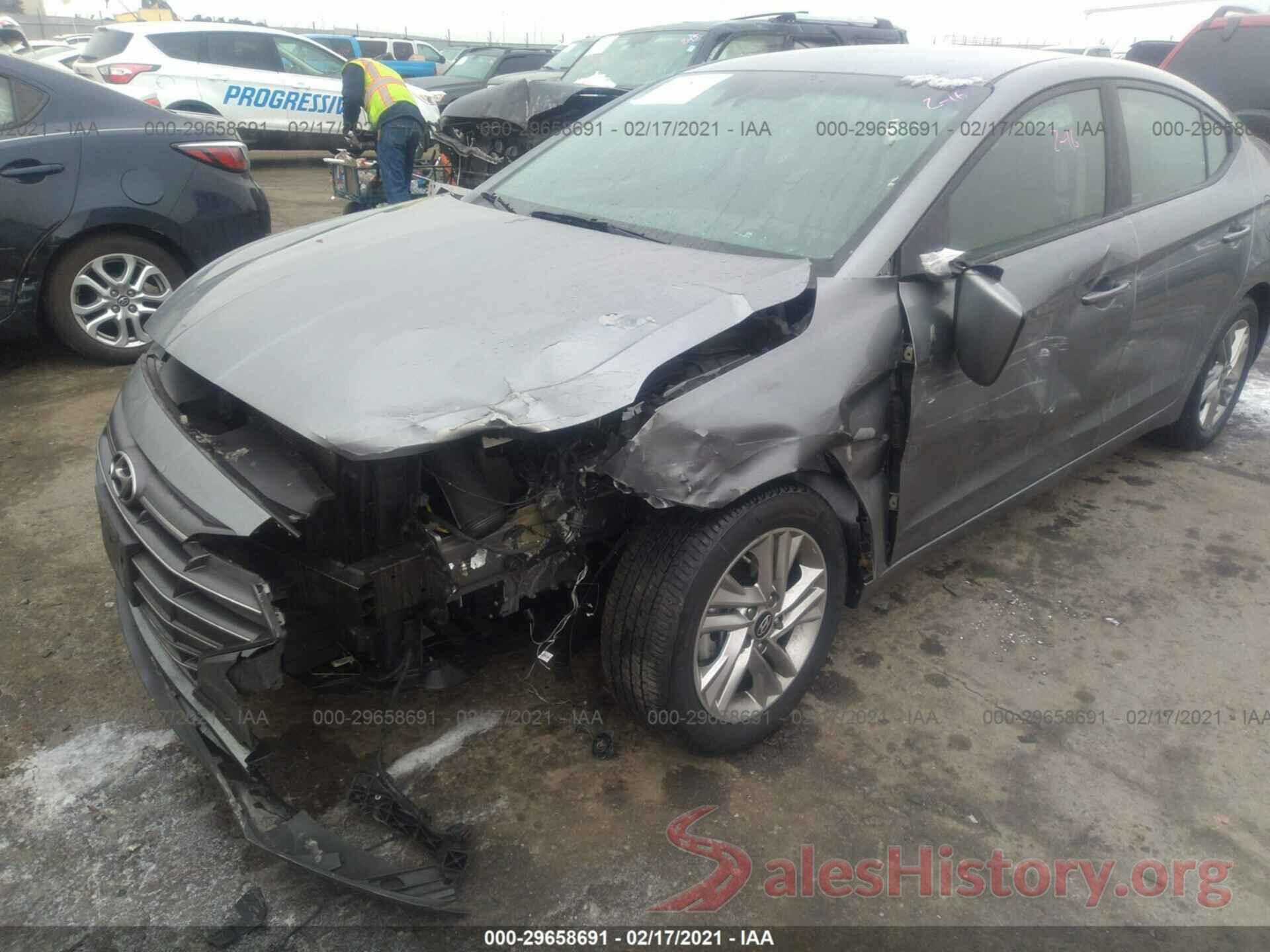 KMHD84LF8KU737293 2019 HYUNDAI ELANTRA