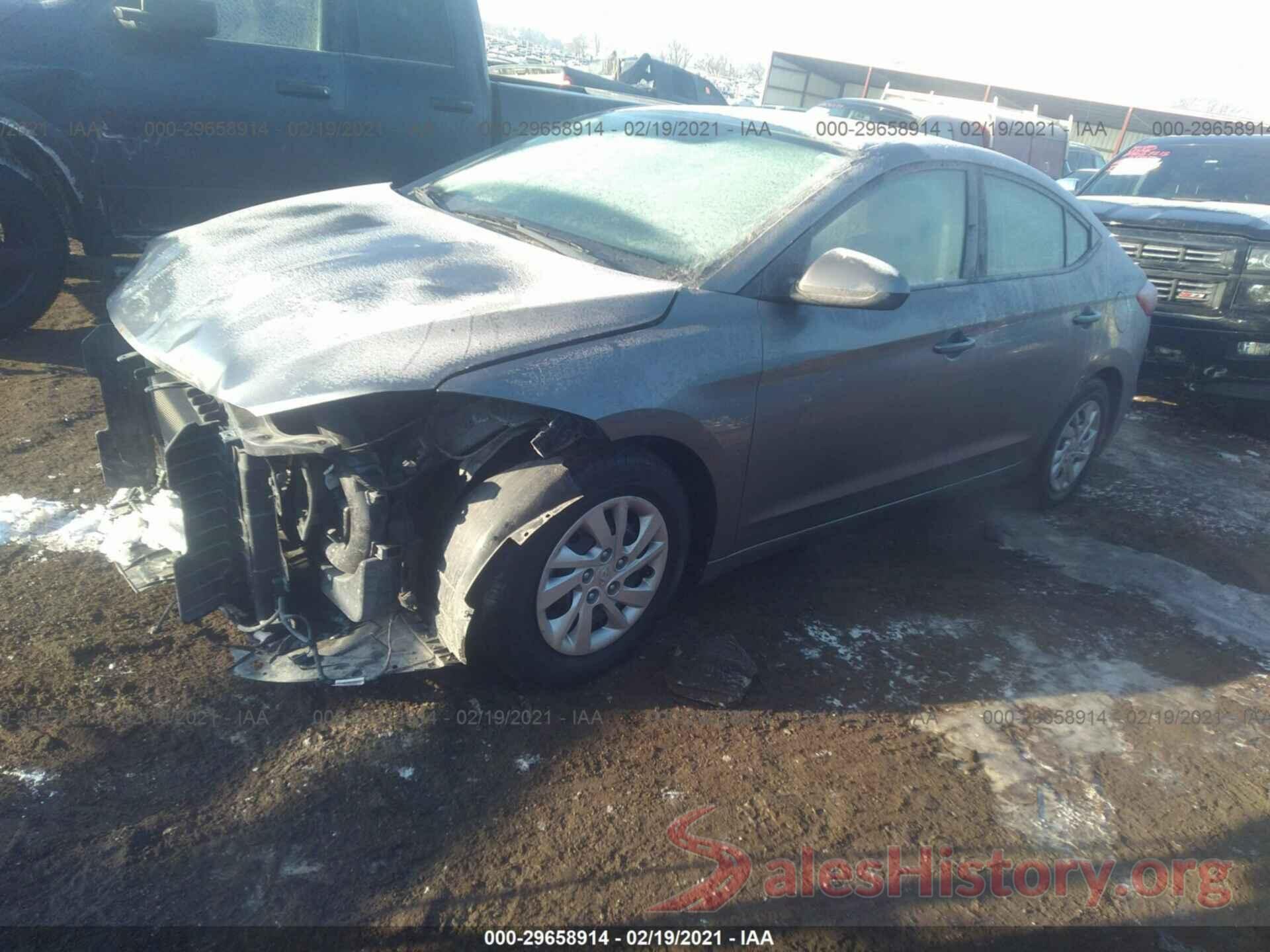 5NPD74LF2JH354370 2018 HYUNDAI ELANTRA