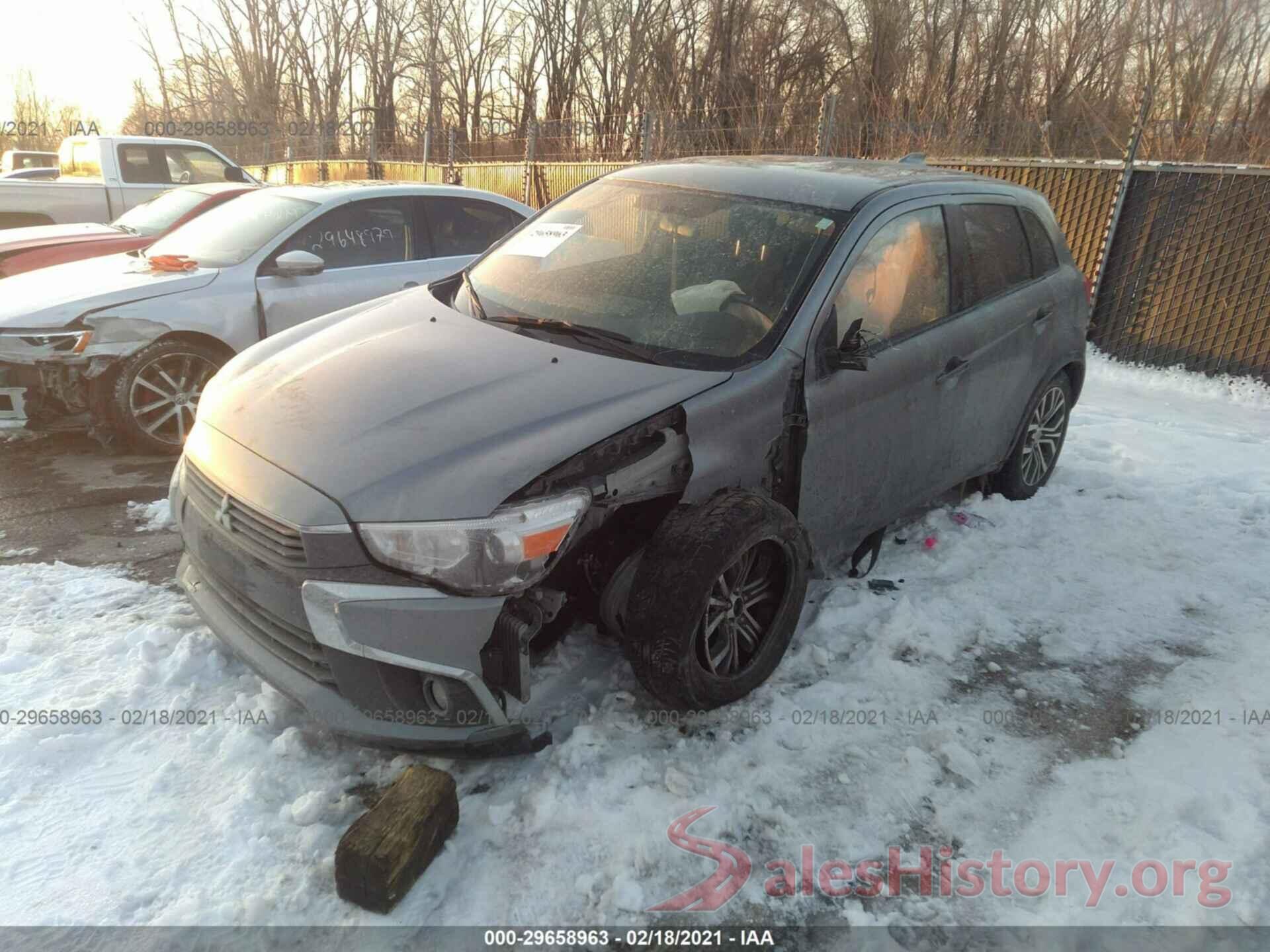 JA4AP3AU5HZ014268 2017 MITSUBISHI OUTLANDER SPORT