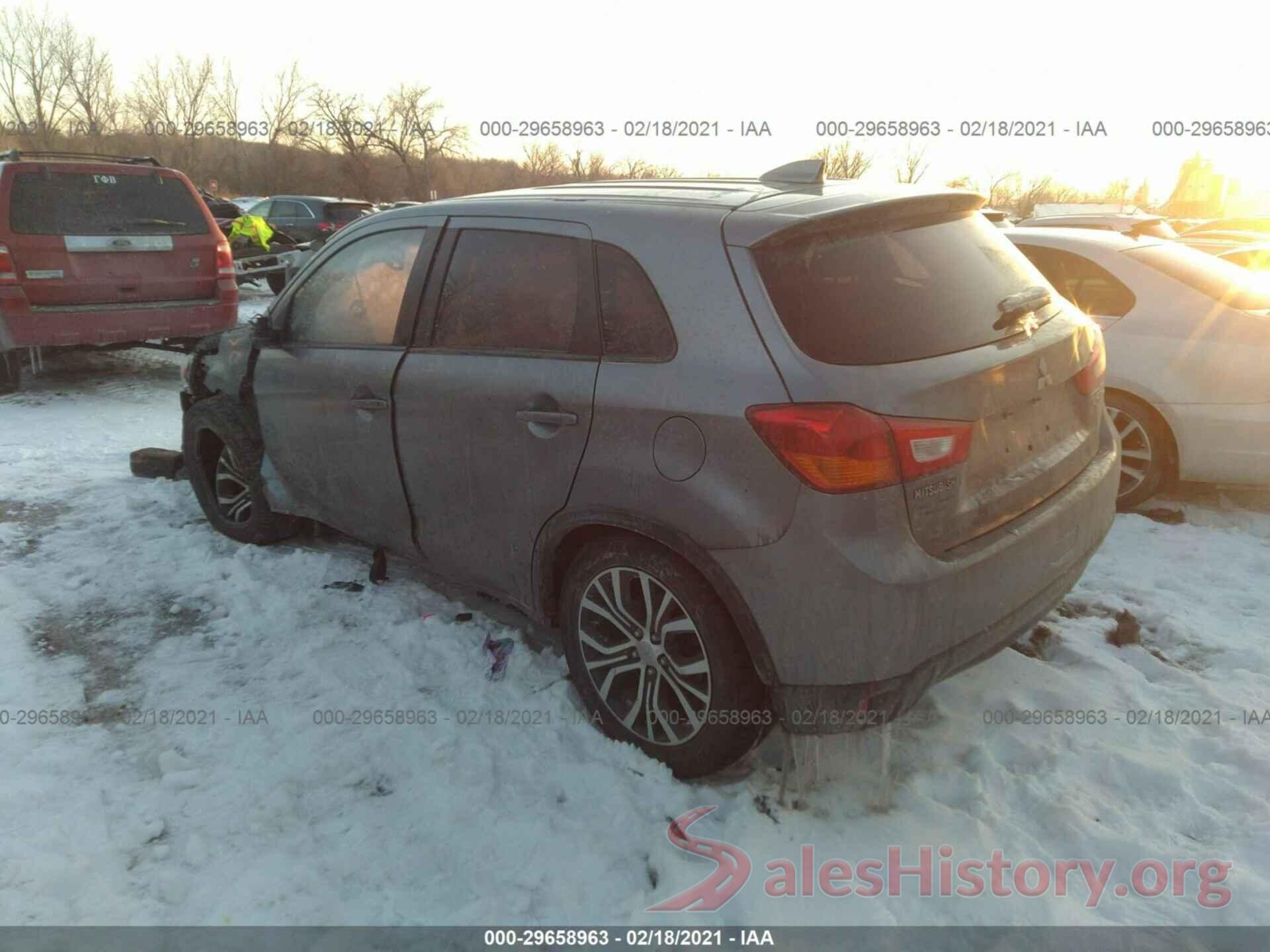 JA4AP3AU5HZ014268 2017 MITSUBISHI OUTLANDER SPORT