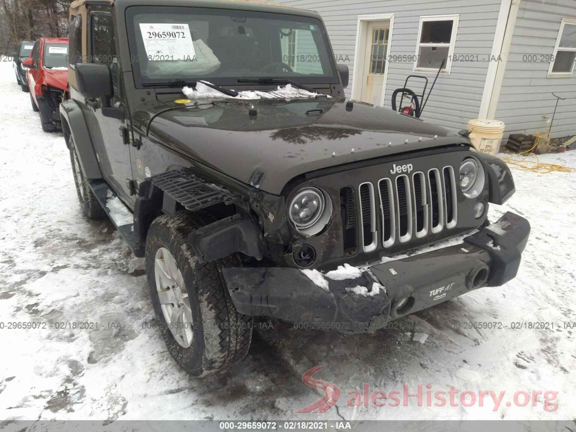 1C4AJWBG7GL100801 2016 JEEP WRANGLER