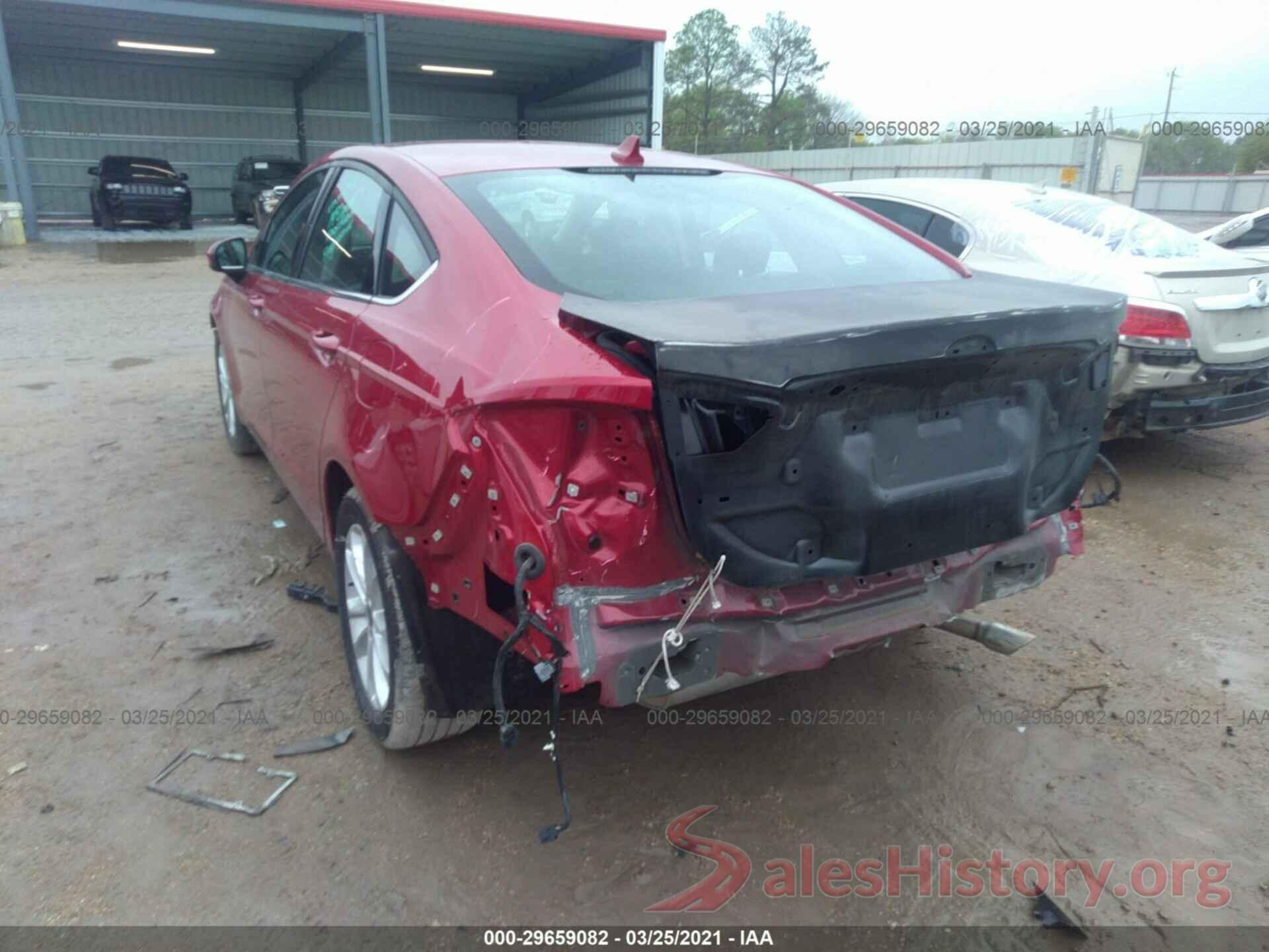 3FA6P0HD1LR122468 2020 FORD FUSION