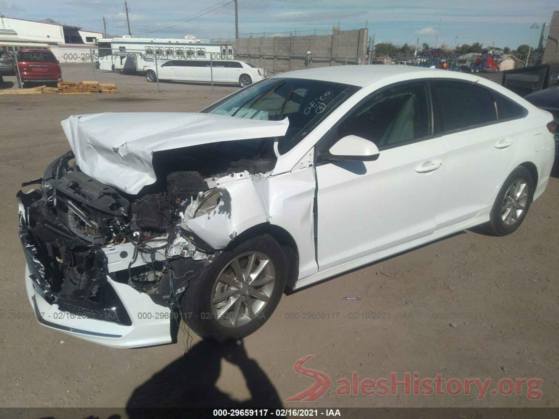 5NPE24AF7KH747983 2019 HYUNDAI SONATA