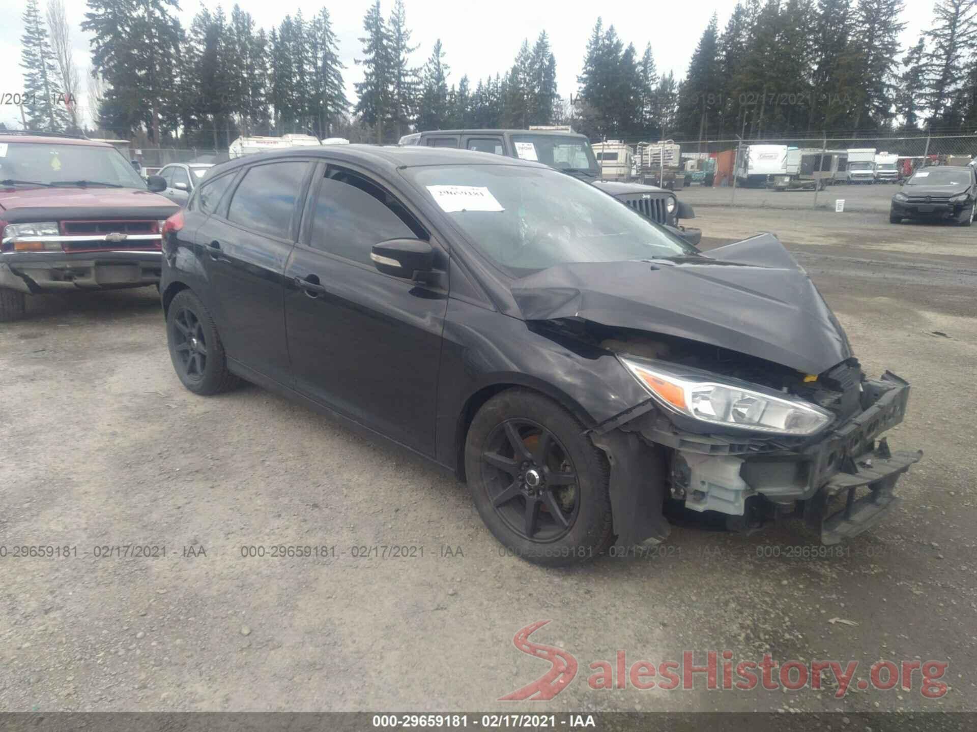 1FADP3K21GL363595 2016 FORD FOCUS