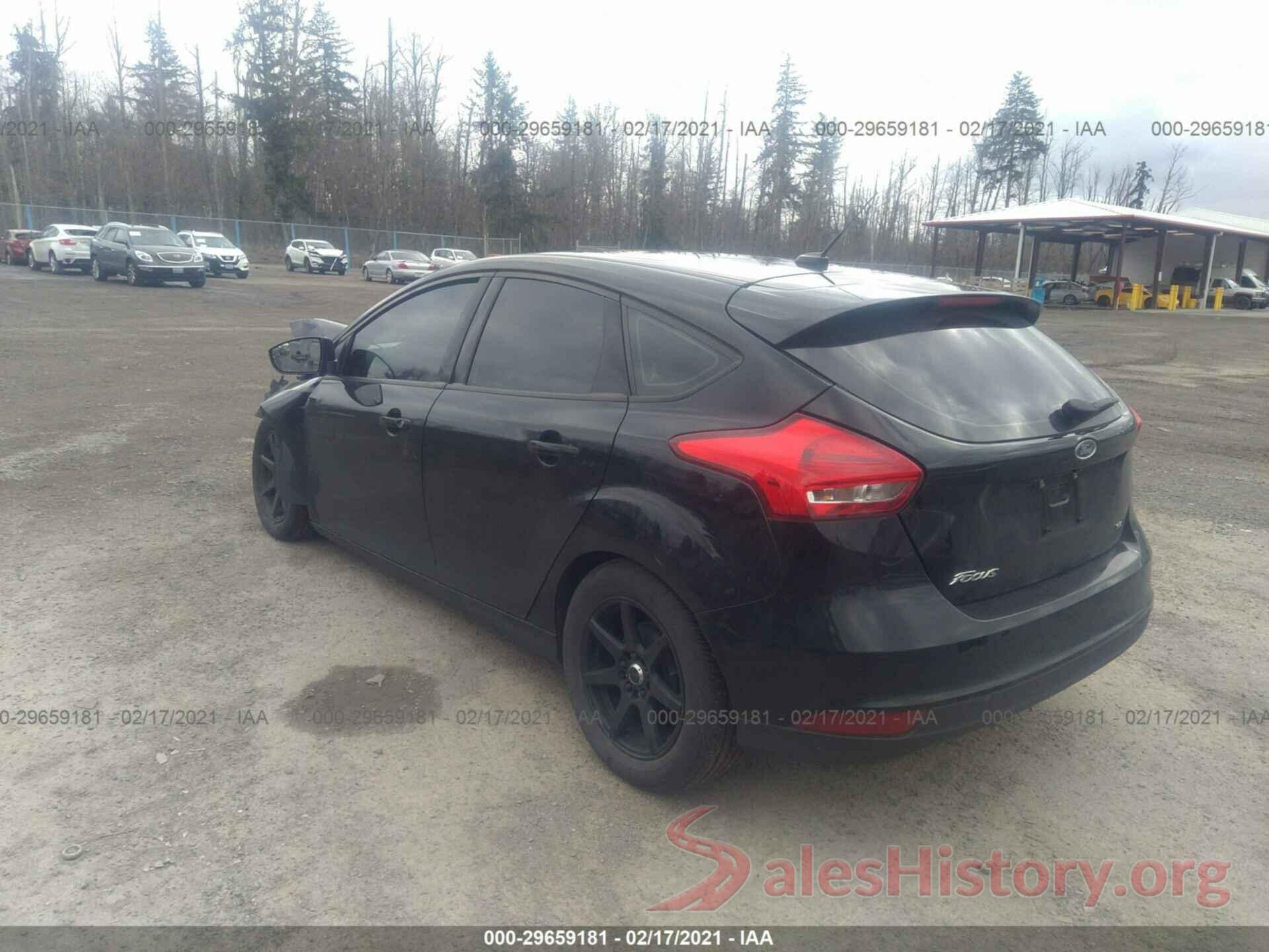 1FADP3K21GL363595 2016 FORD FOCUS