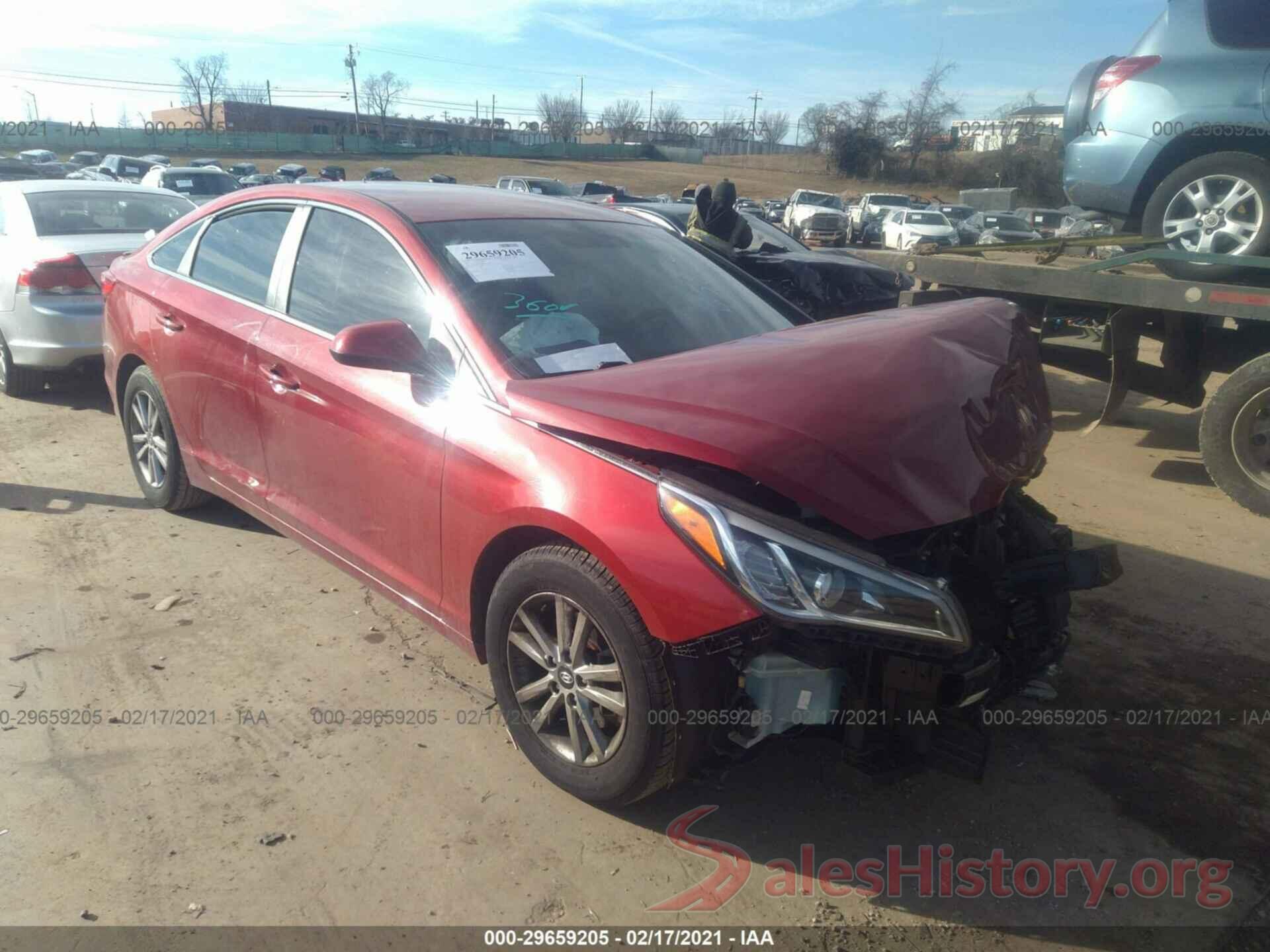 5NPE24AF8HH465814 2017 HYUNDAI SONATA