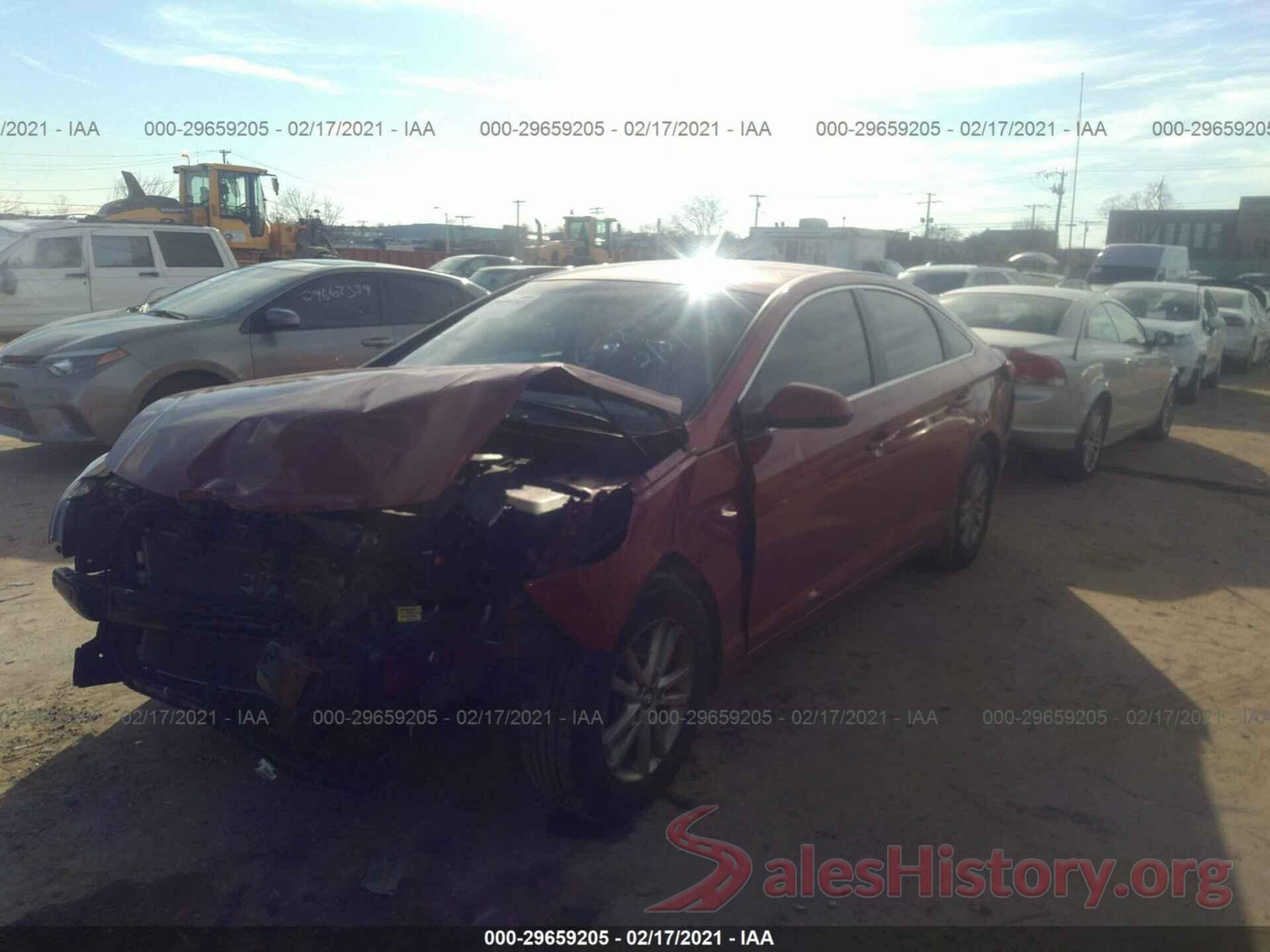 5NPE24AF8HH465814 2017 HYUNDAI SONATA