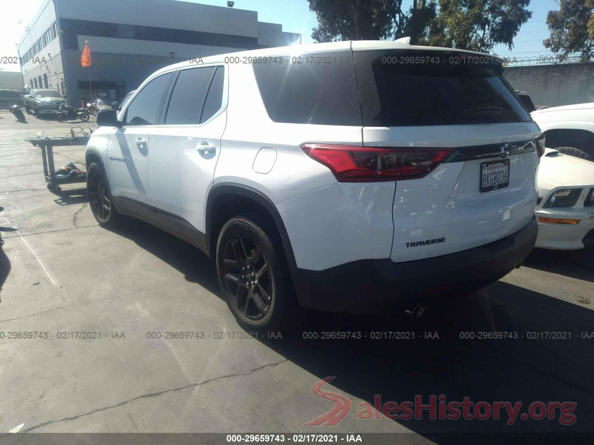 1GNERFKWXKJ260099 2019 CHEVROLET TRAVERSE