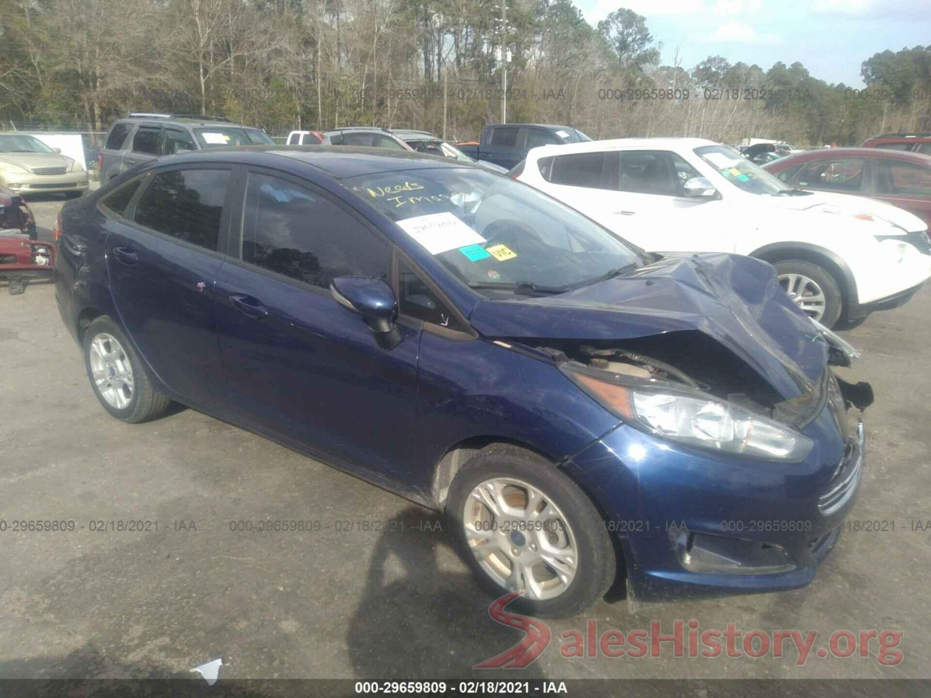 3FADP4BJ6GM112468 2016 FORD FIESTA