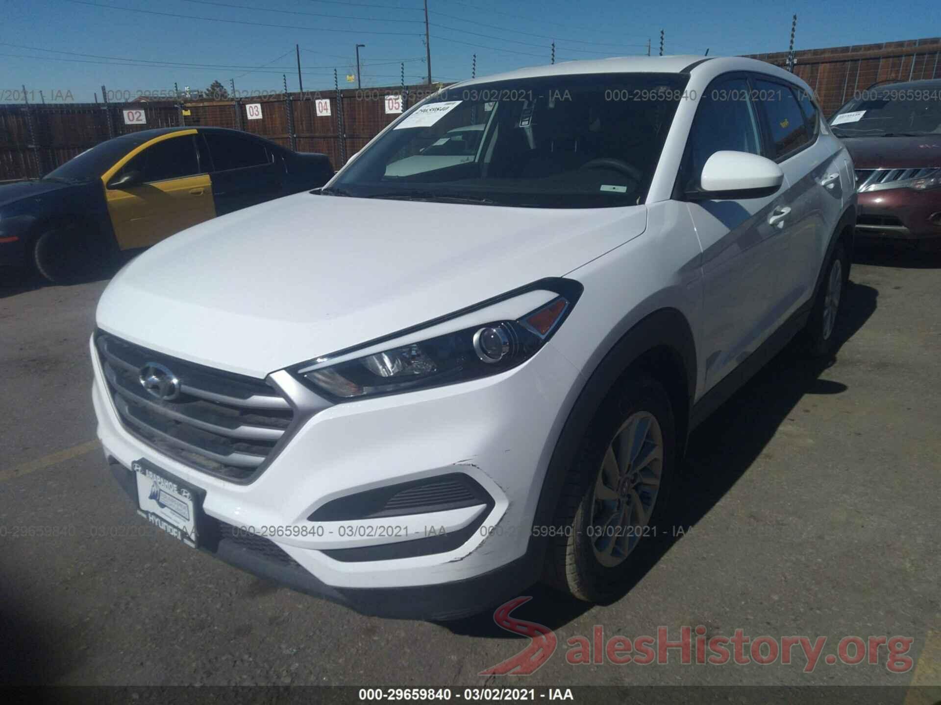 KM8J2CA40JU616739 2018 HYUNDAI TUCSON