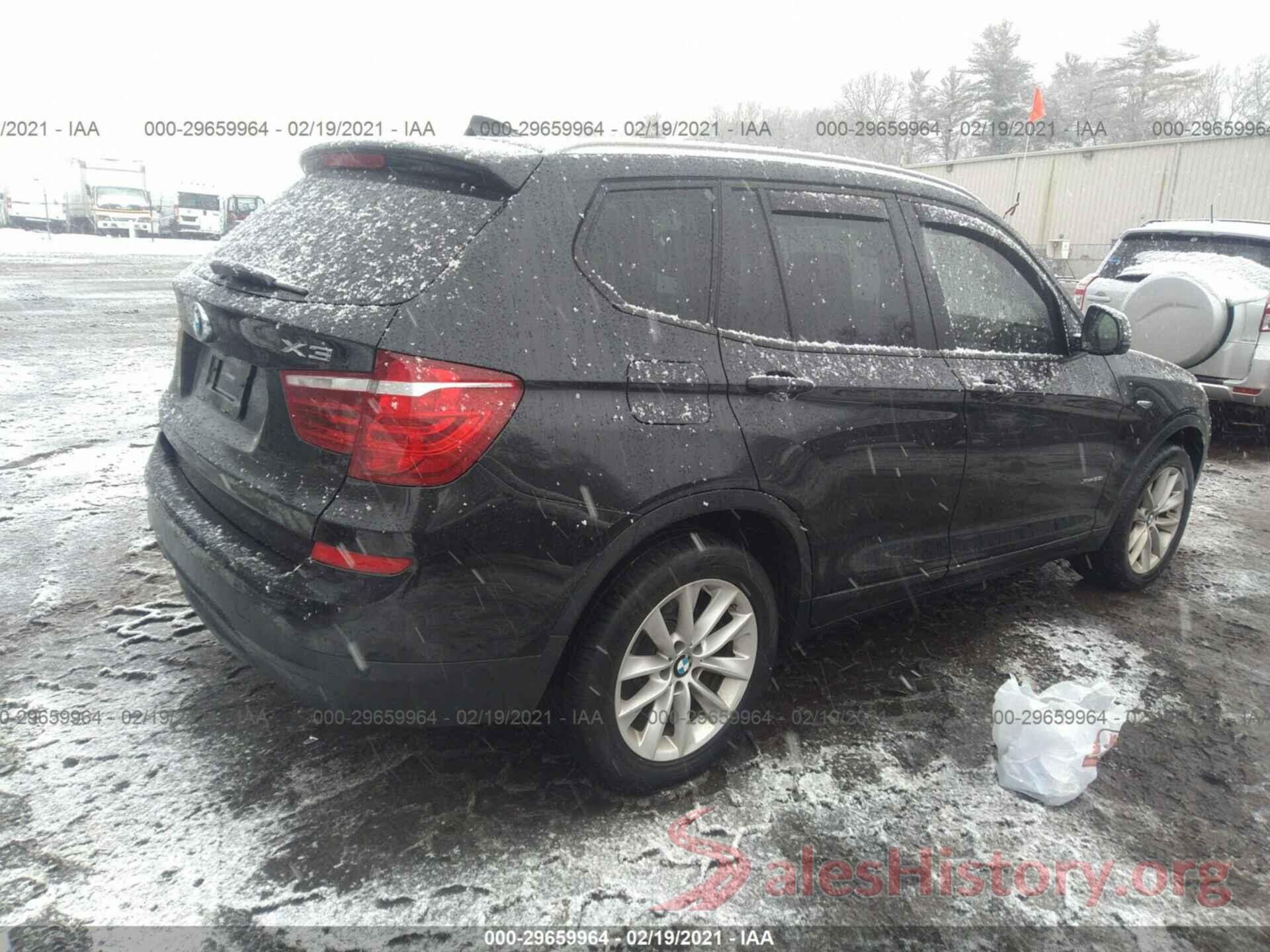 5UXWX9C50G0D90787 2016 BMW X3