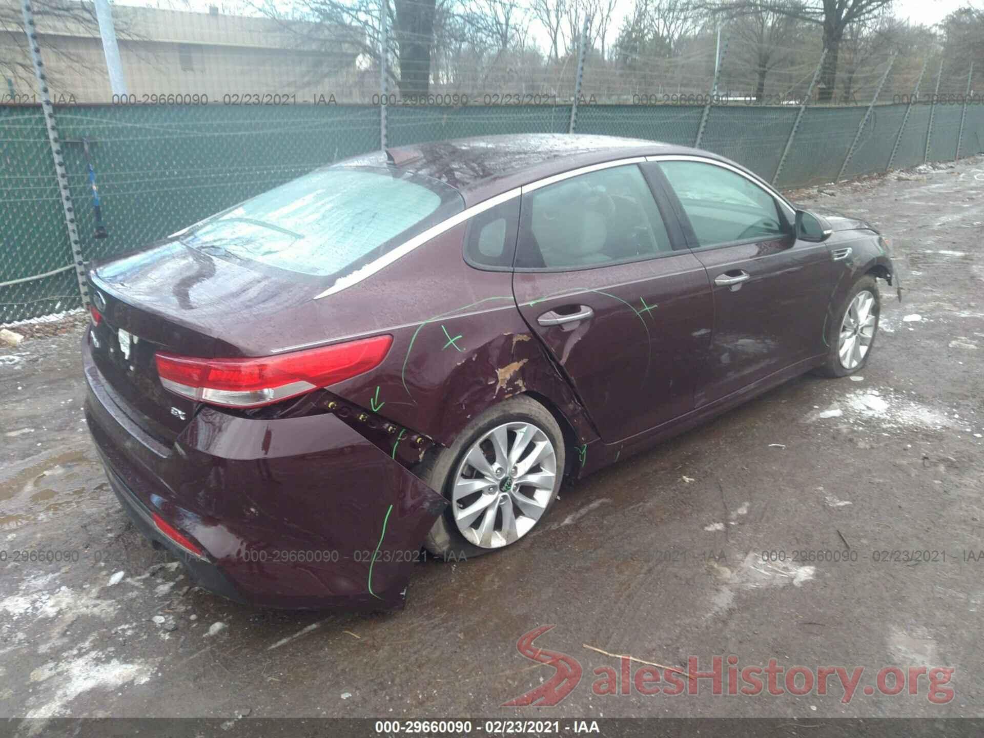 5XXGU4L30HG158770 2017 KIA OPTIMA