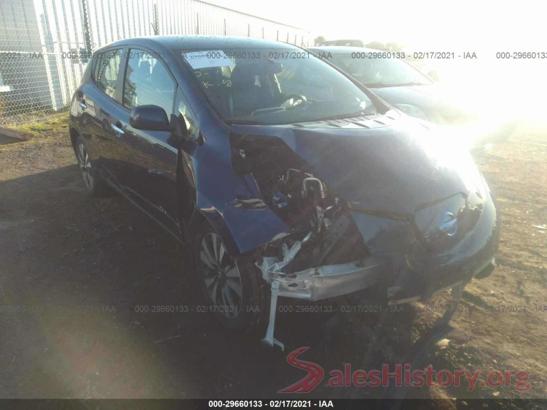 1N4BZ0CP1HC308057 2017 NISSAN LEAF