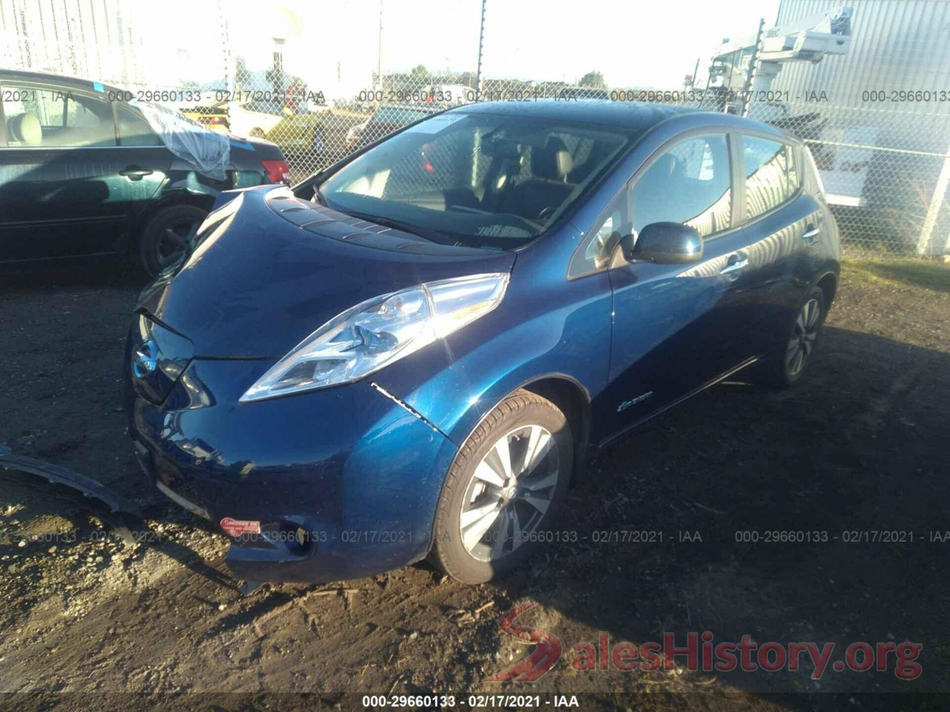 1N4BZ0CP1HC308057 2017 NISSAN LEAF