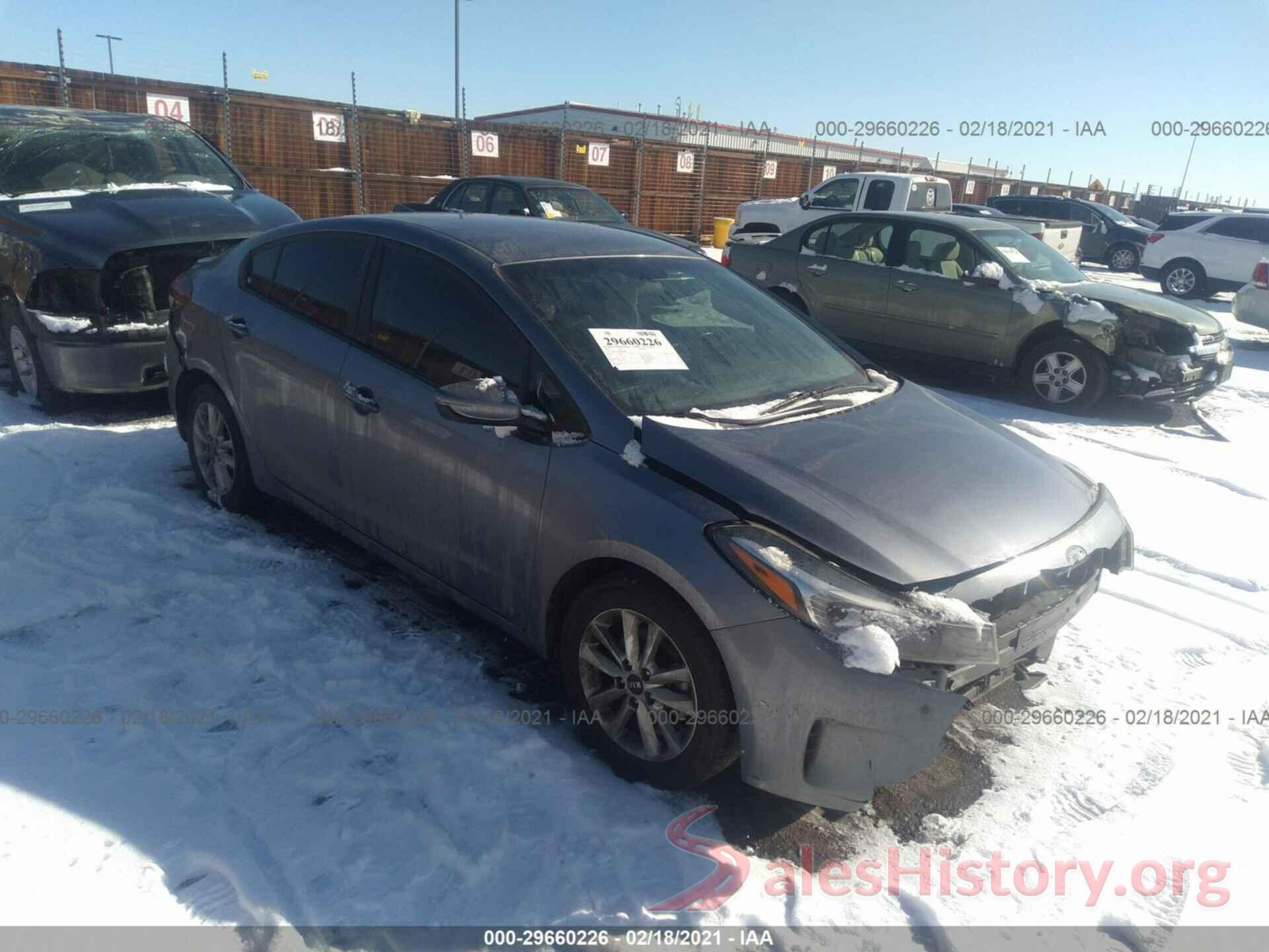 3KPFL4A73HE100861 2017 KIA FORTE