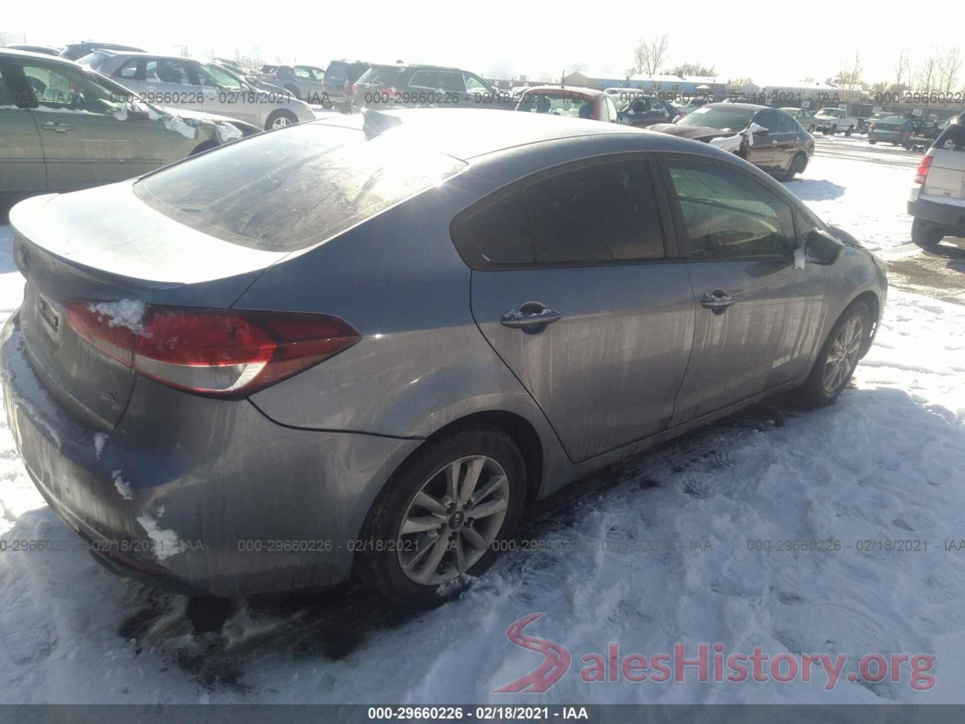 3KPFL4A73HE100861 2017 KIA FORTE