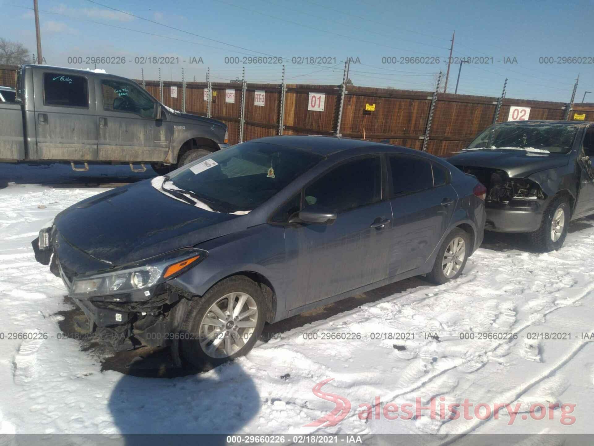 3KPFL4A73HE100861 2017 KIA FORTE