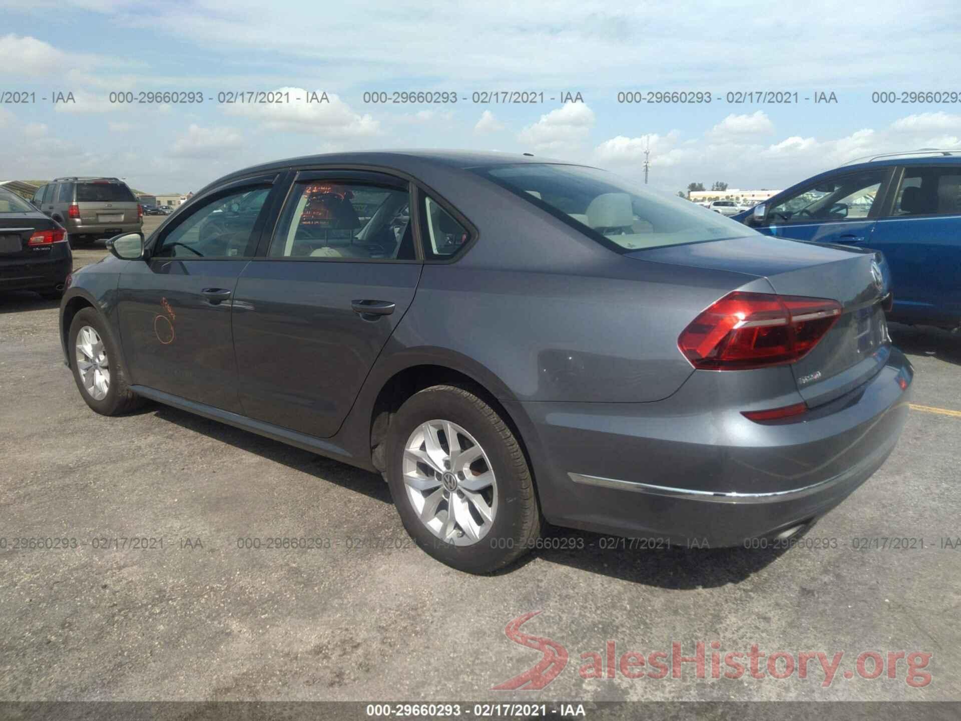 1VWAA7A34JC041117 2018 VOLKSWAGEN PASSAT