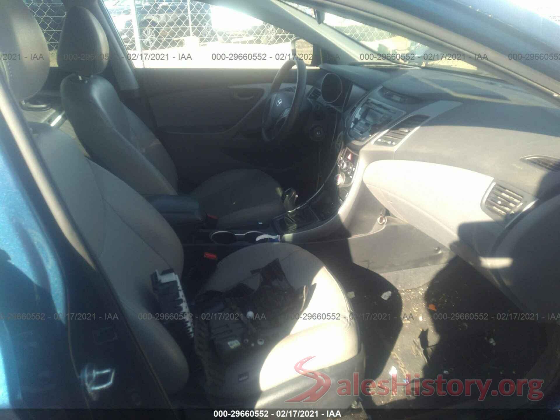 KMHDH4AE2GU542842 2016 HYUNDAI ELANTRA