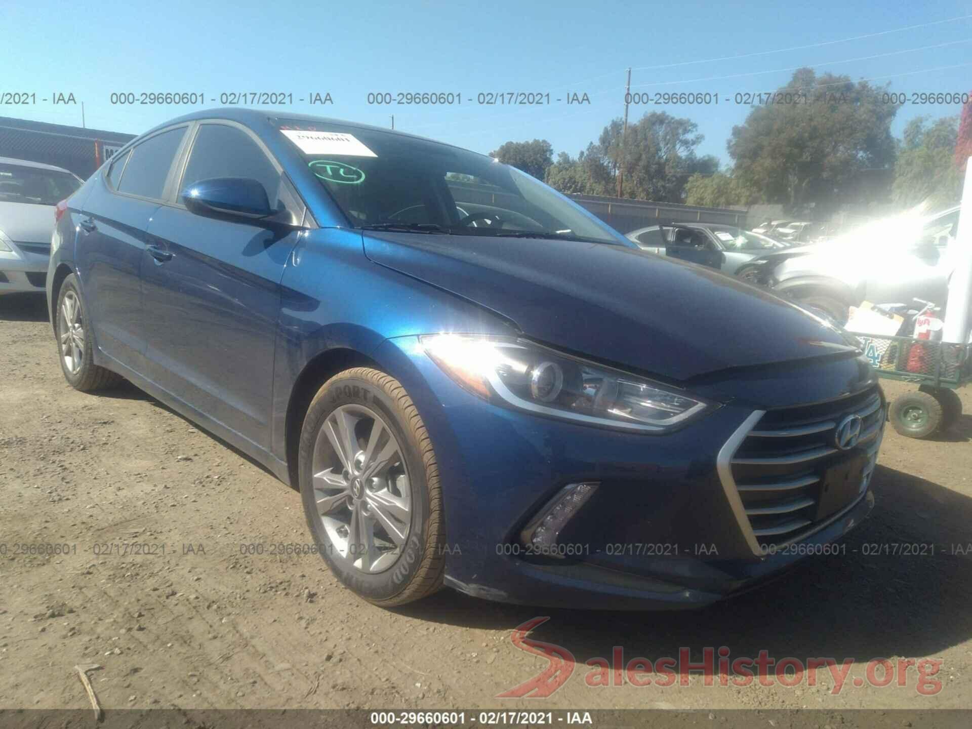 5NPD84LF8HH034235 2017 HYUNDAI ELANTRA