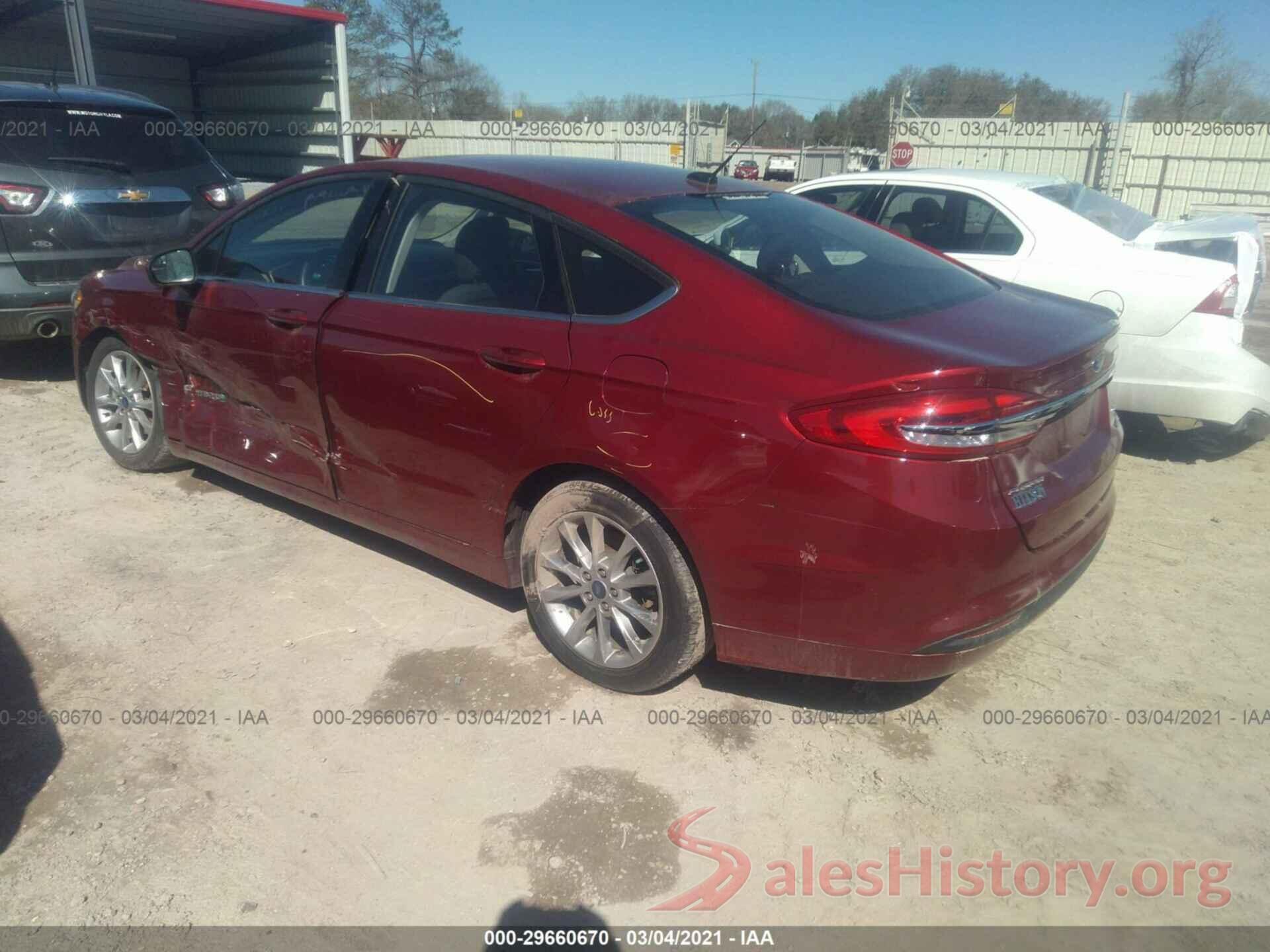 3FA6P0LU1HR238056 2017 FORD FUSION