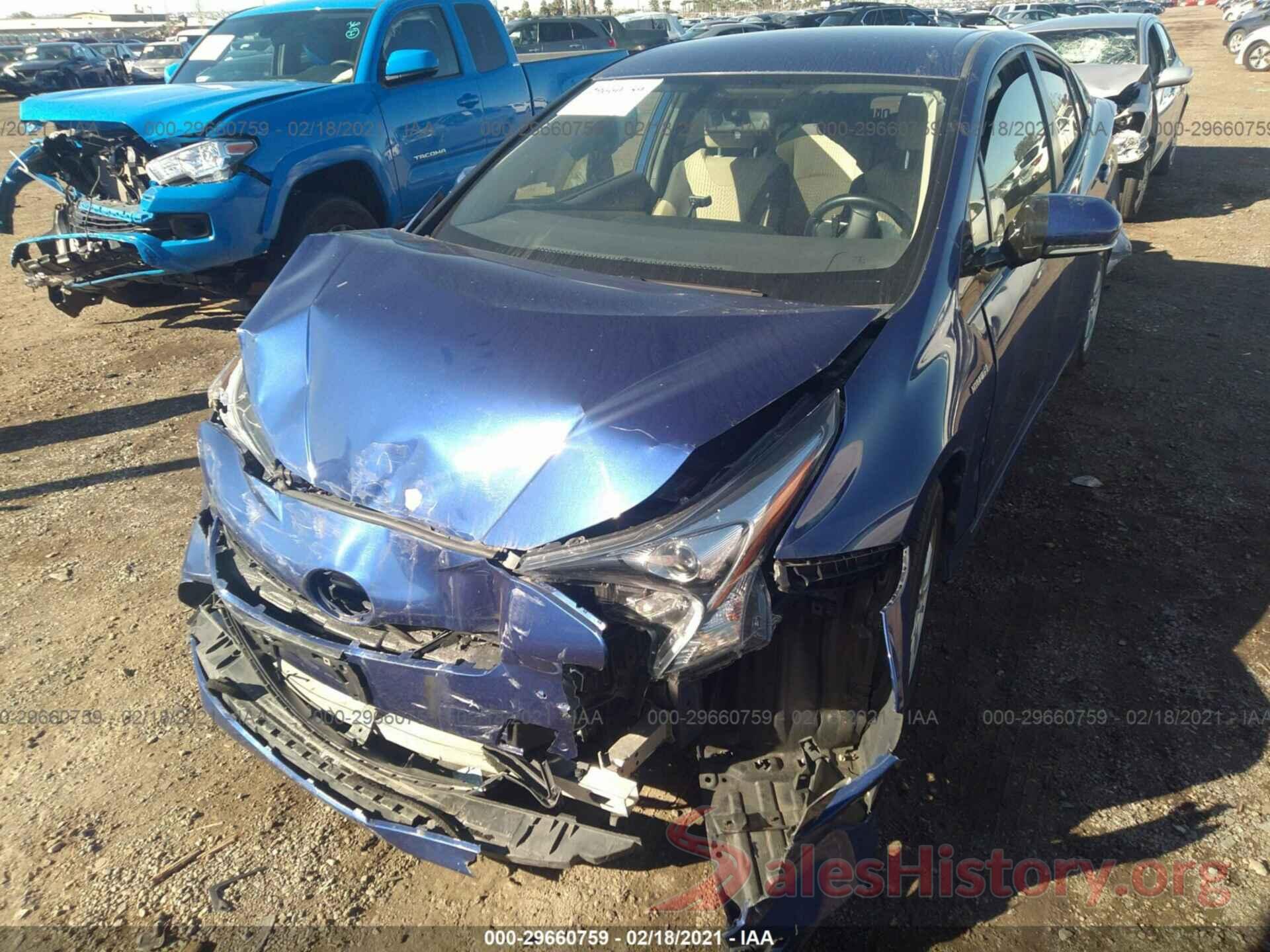 JTDKARFU9G3518623 2016 TOYOTA PRIUS