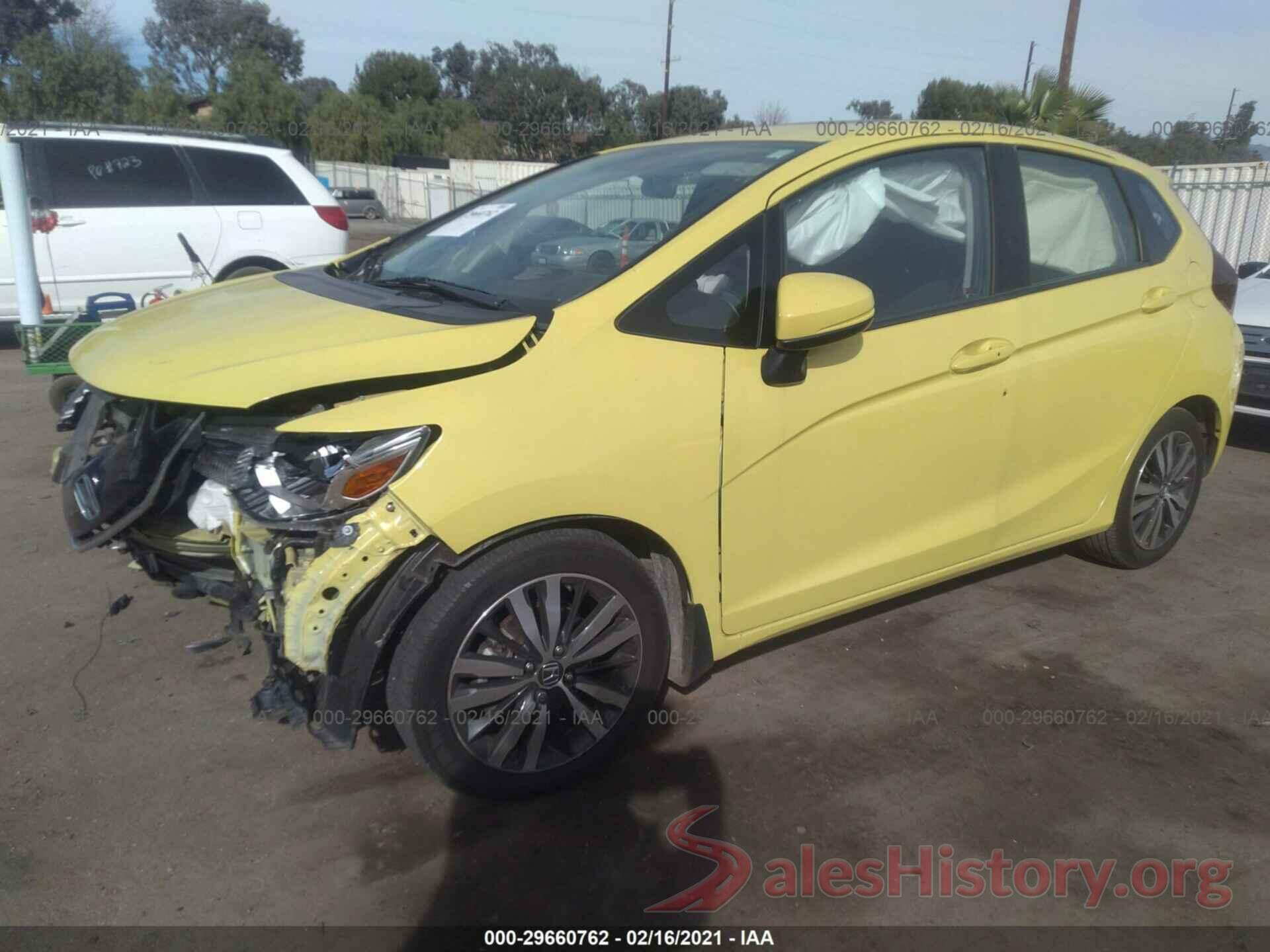 JHMGK5H77GS003465 2016 HONDA FIT