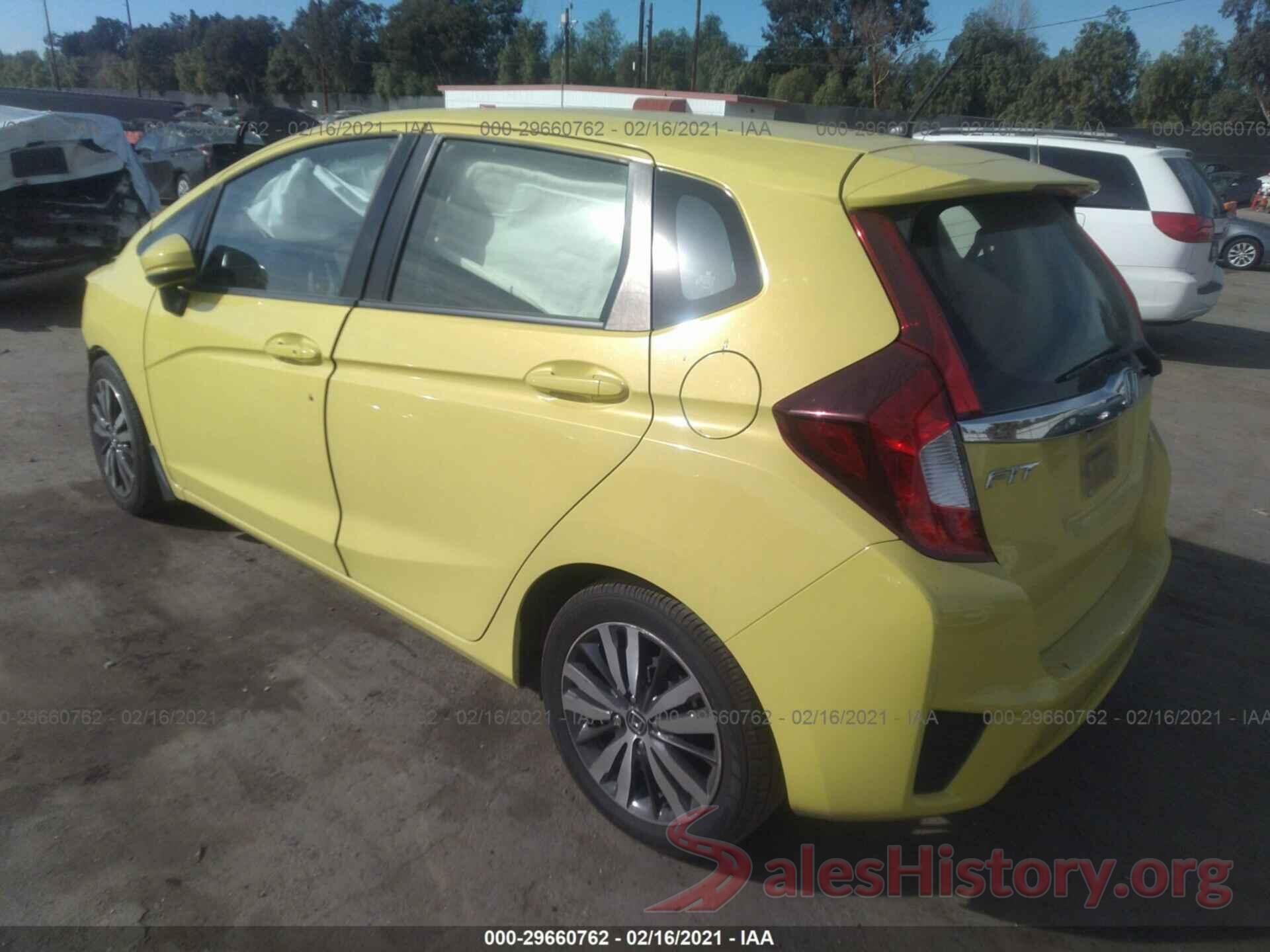 JHMGK5H77GS003465 2016 HONDA FIT