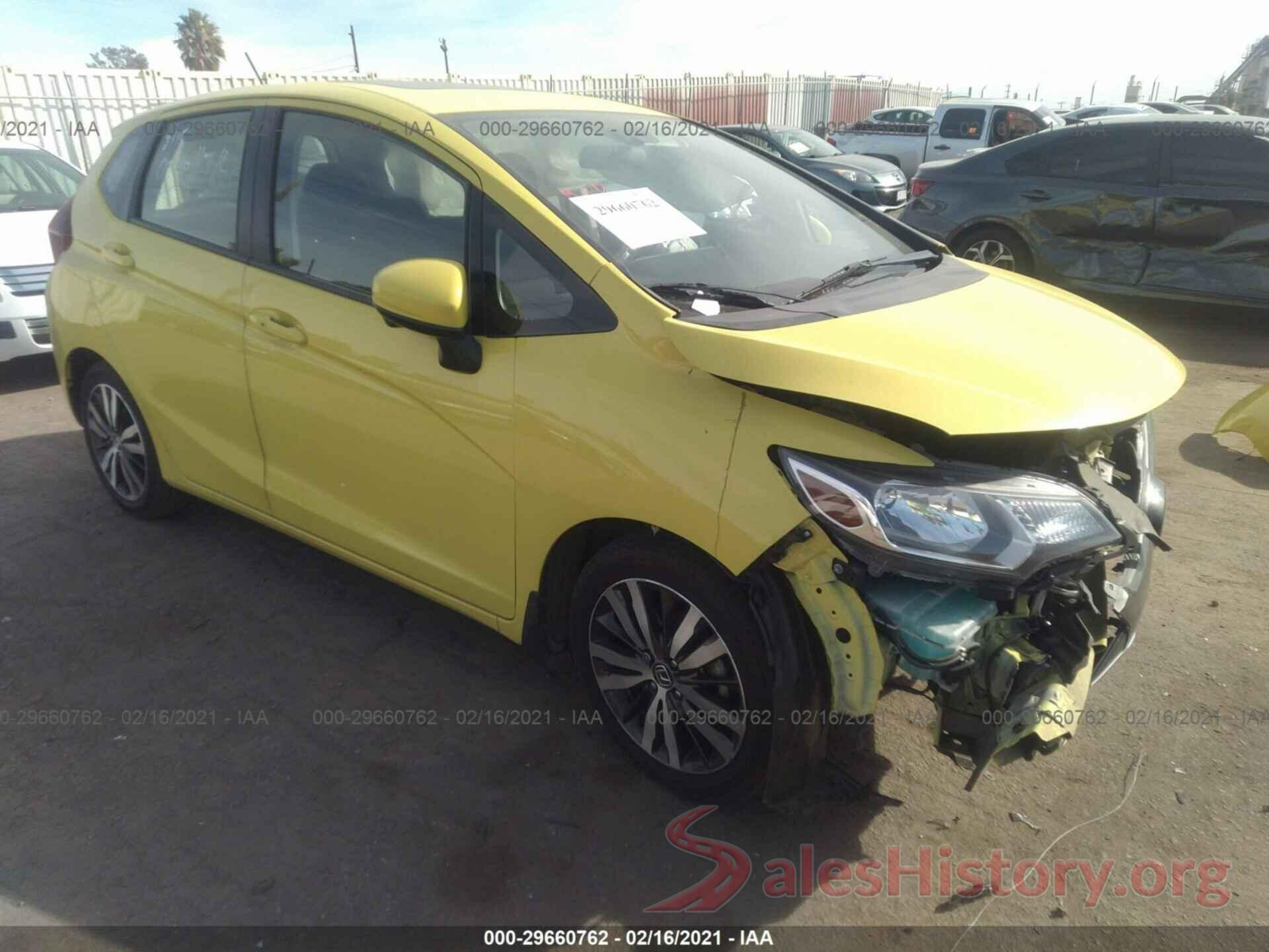 JHMGK5H77GS003465 2016 HONDA FIT