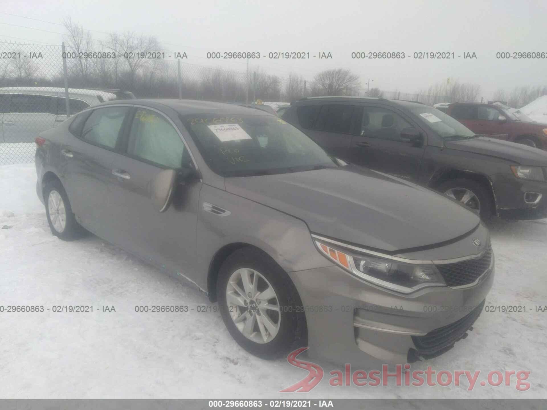 5XXGT4L34GG106723 2016 KIA OPTIMA