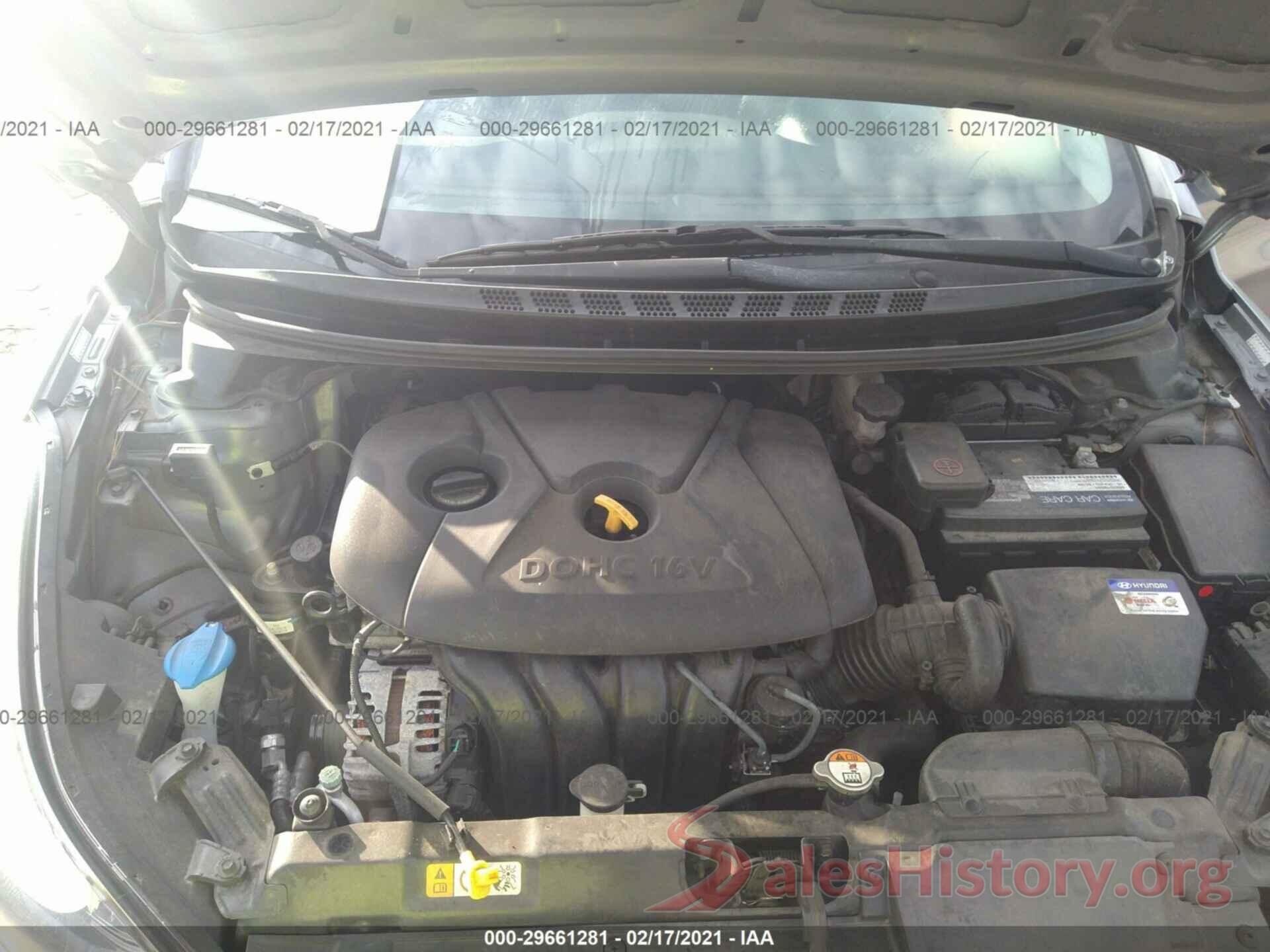 KMHDH4AE7GU480385 2016 HYUNDAI ELANTRA