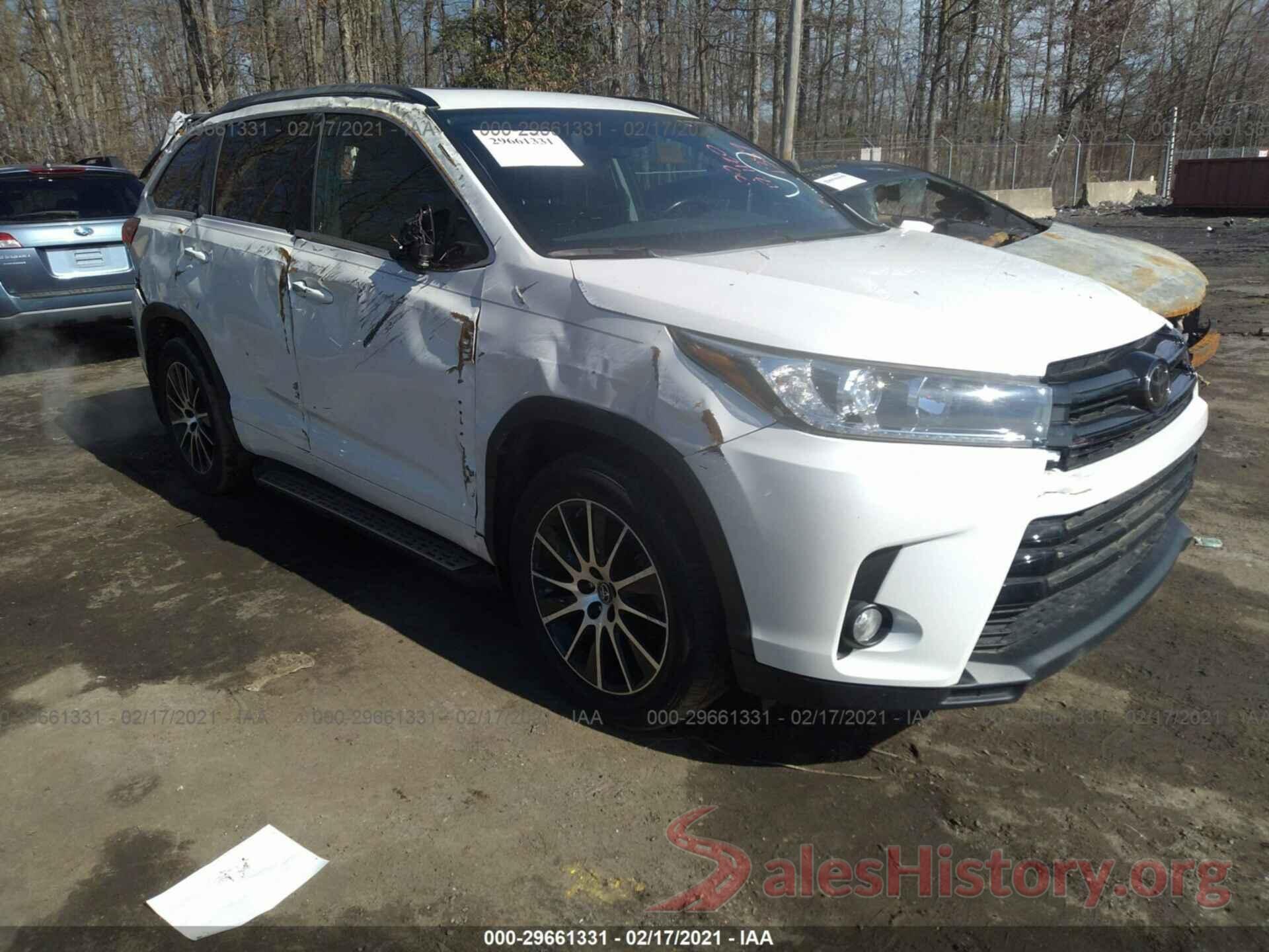 5TDJZRFH4JS491389 2018 TOYOTA HIGHLANDER