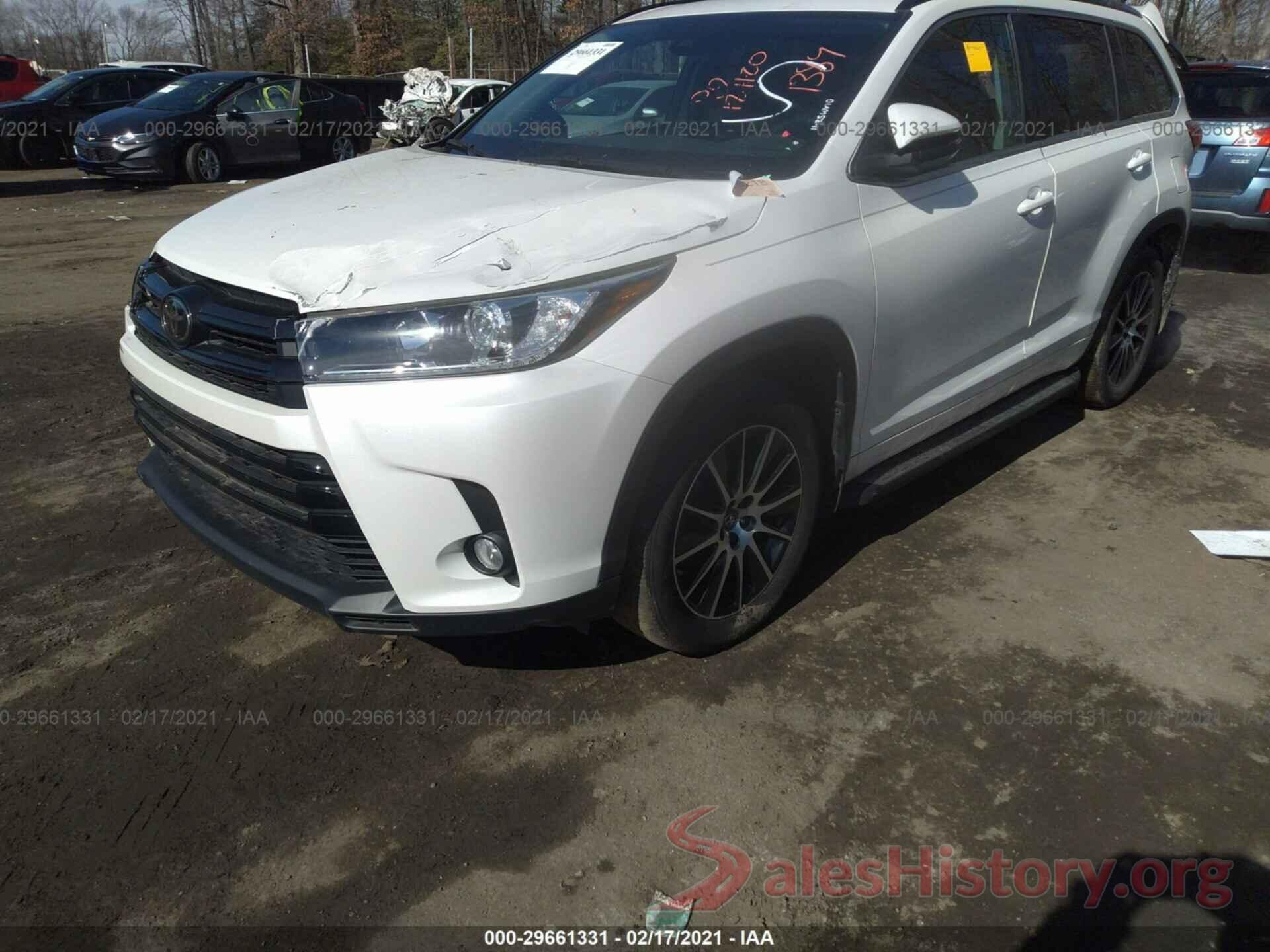 5TDJZRFH4JS491389 2018 TOYOTA HIGHLANDER