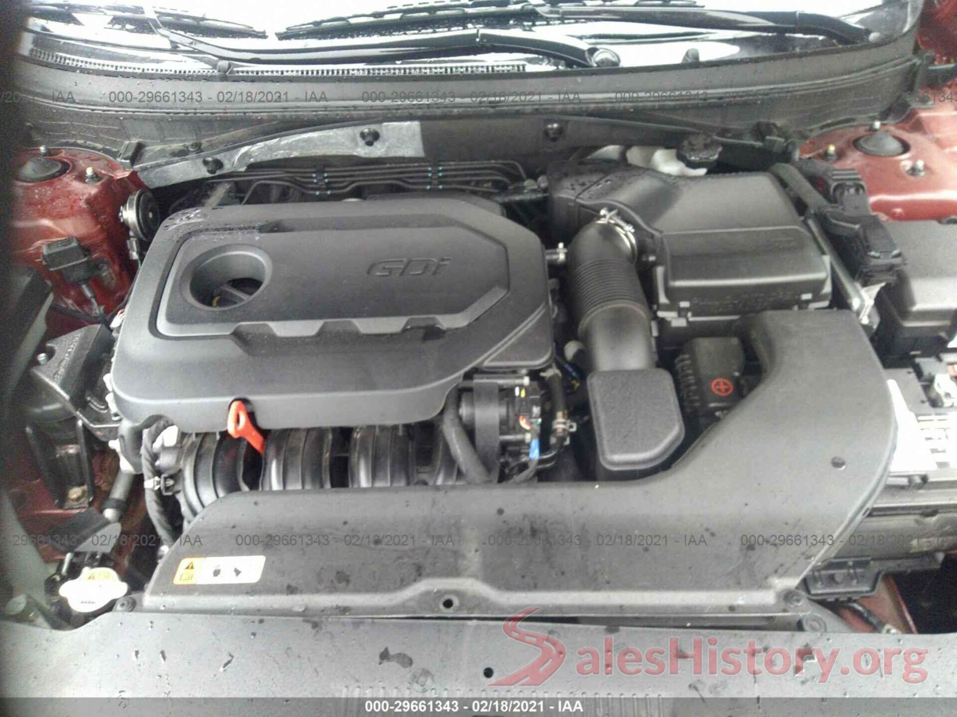 5NPE24AF8GH405045 2016 HYUNDAI SONATA