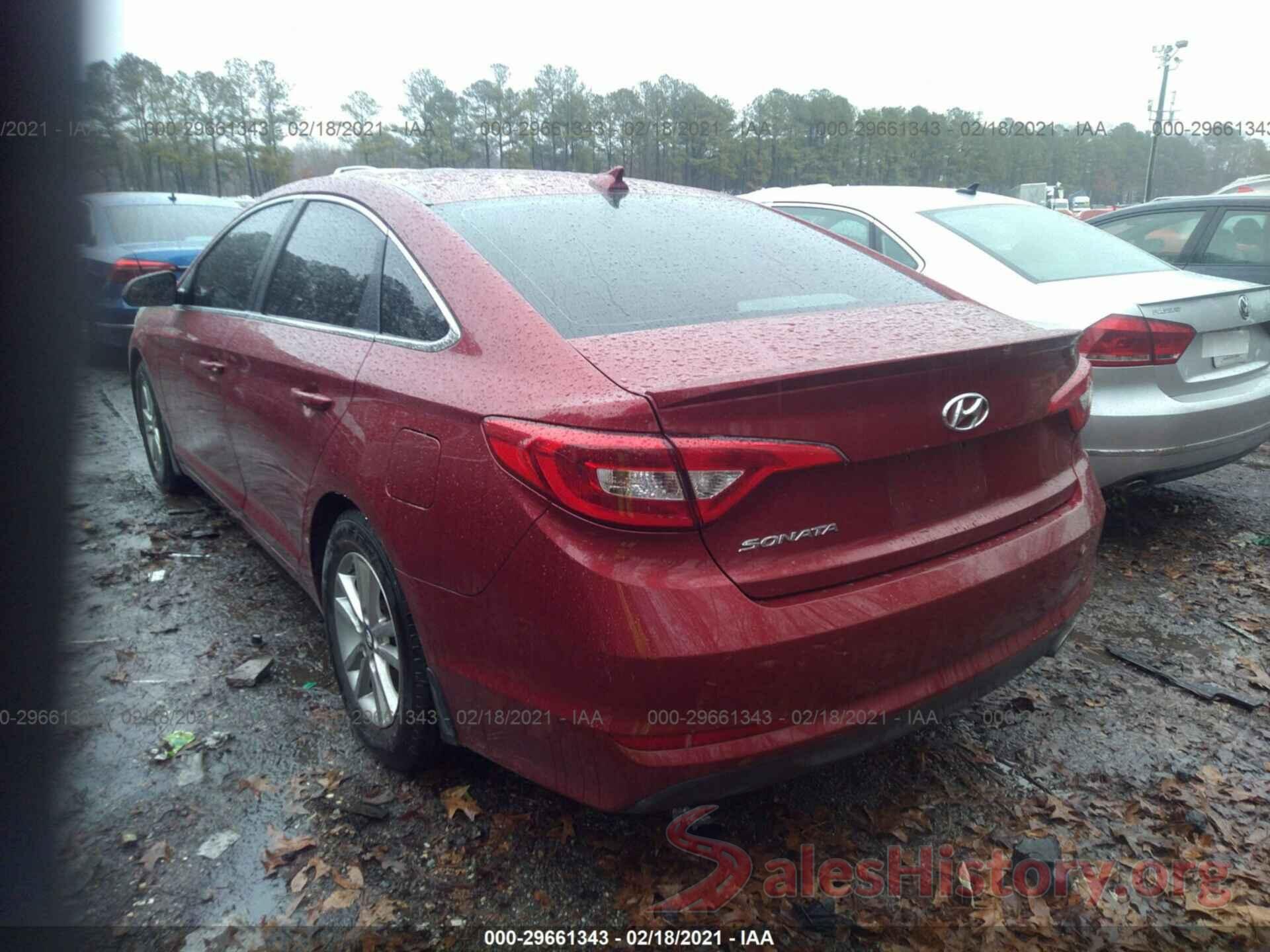 5NPE24AF8GH405045 2016 HYUNDAI SONATA