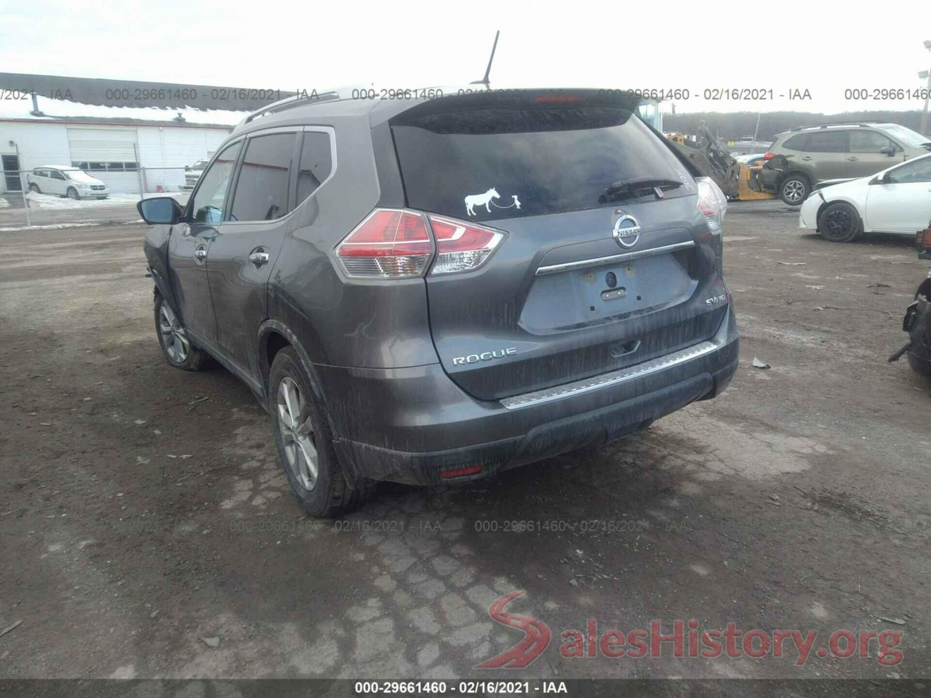 KNMAT2MV4GP714177 2016 NISSAN ROGUE