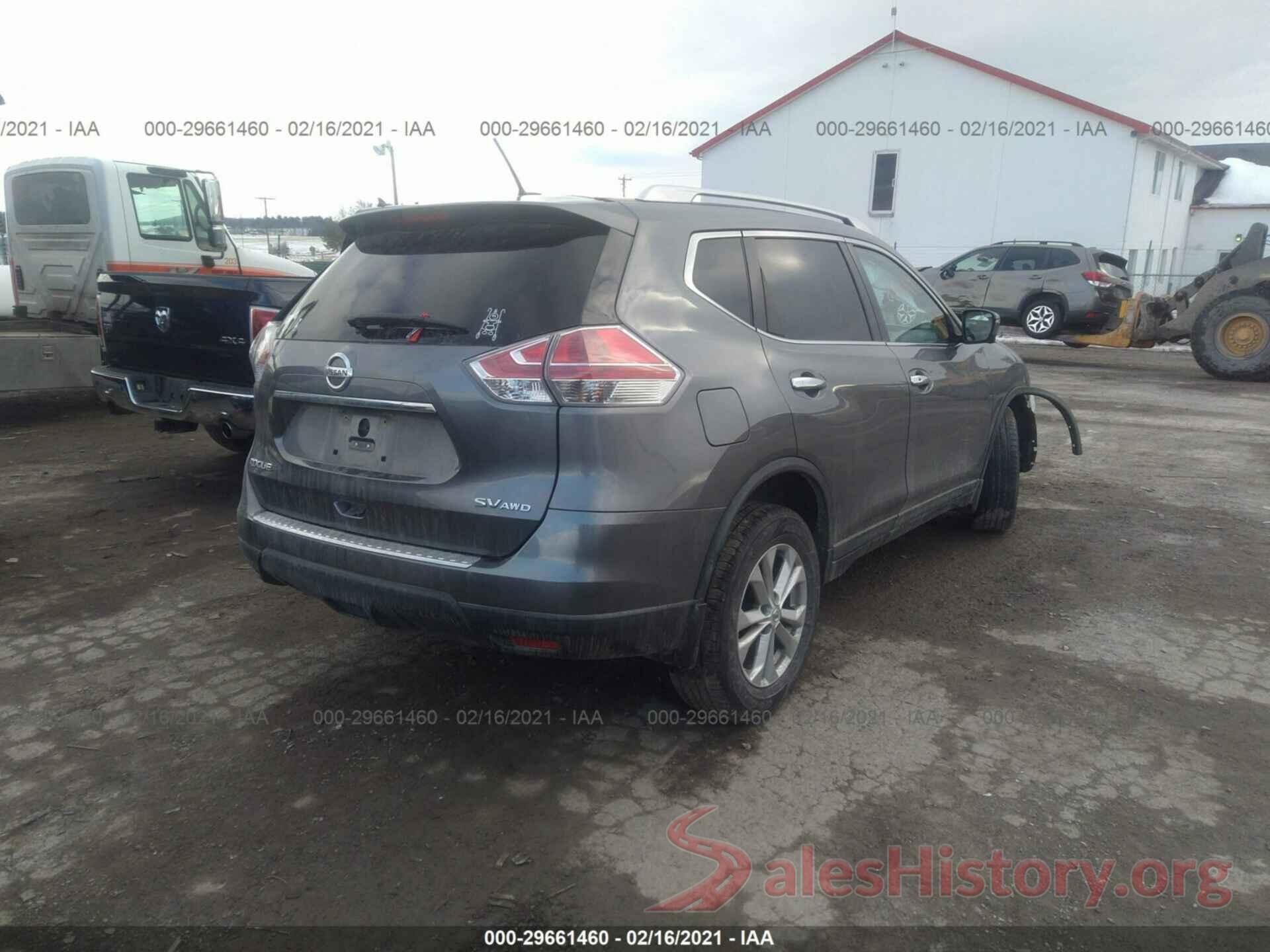 KNMAT2MV4GP714177 2016 NISSAN ROGUE