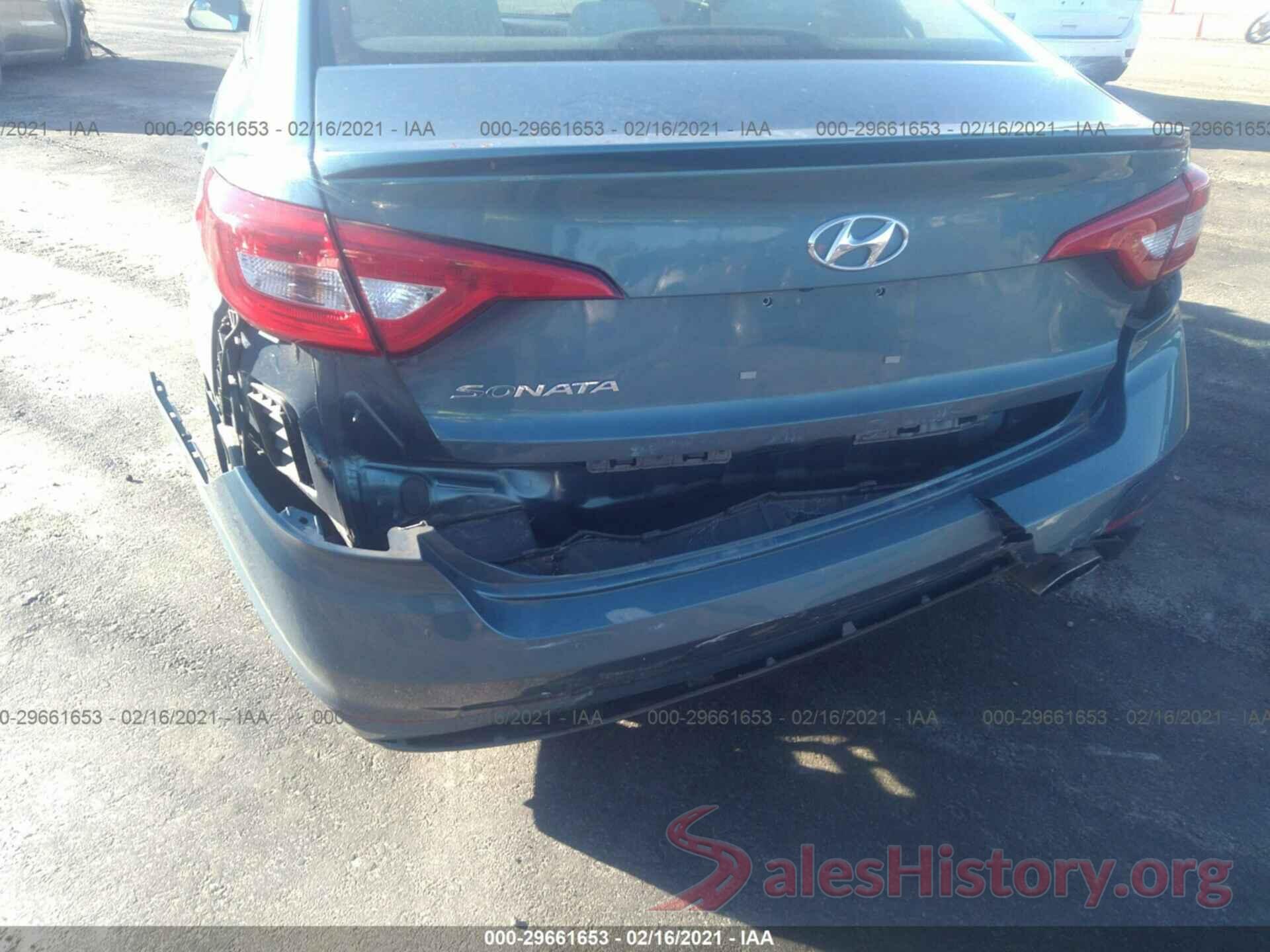 5NPE24AF9GH432724 2016 HYUNDAI SONATA