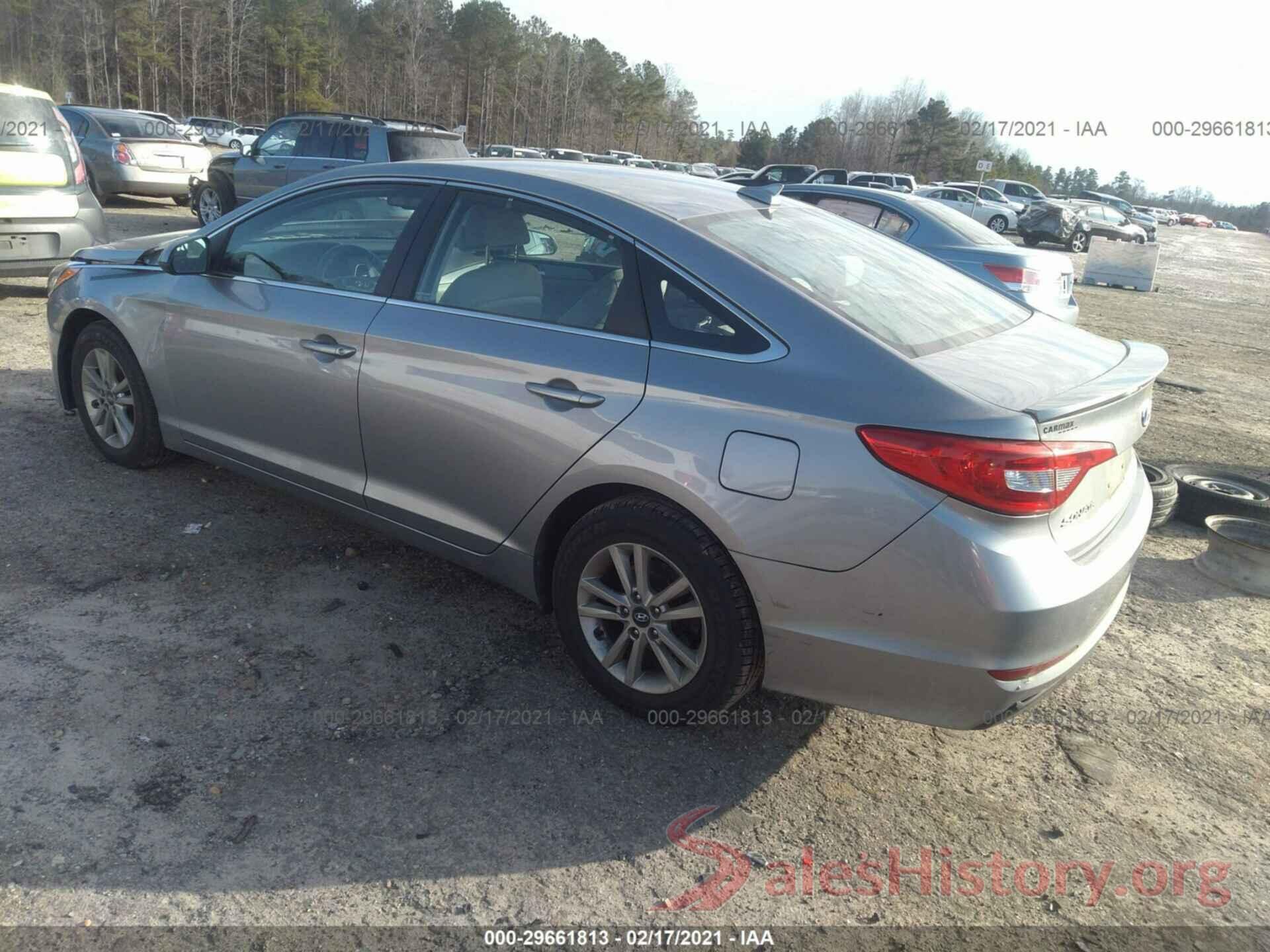 5NPE24AF3GH288510 2016 HYUNDAI SONATA