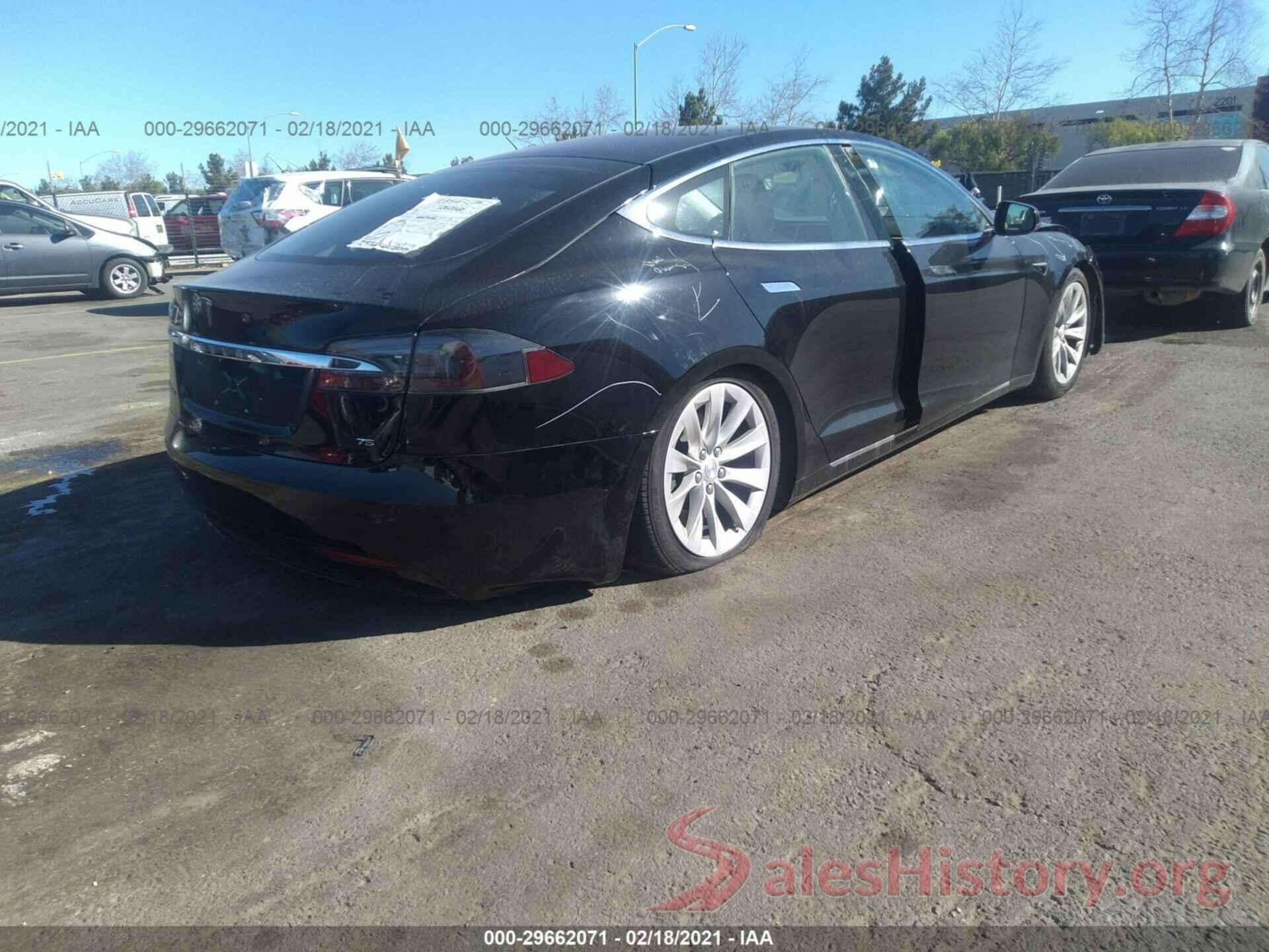 5YJSA1E19HF193081 2017 TESLA MODEL S