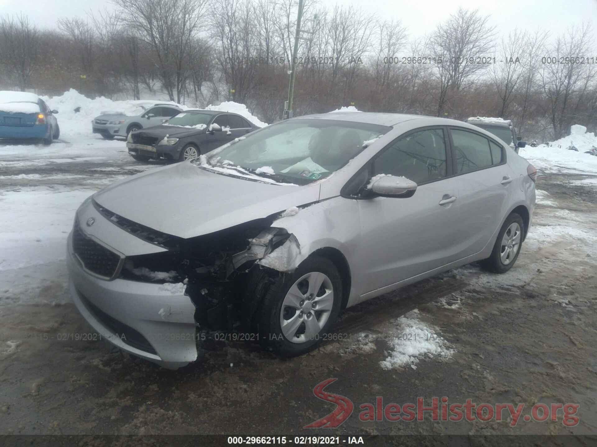 3KPFK4A72JE226847 2018 KIA FORTE