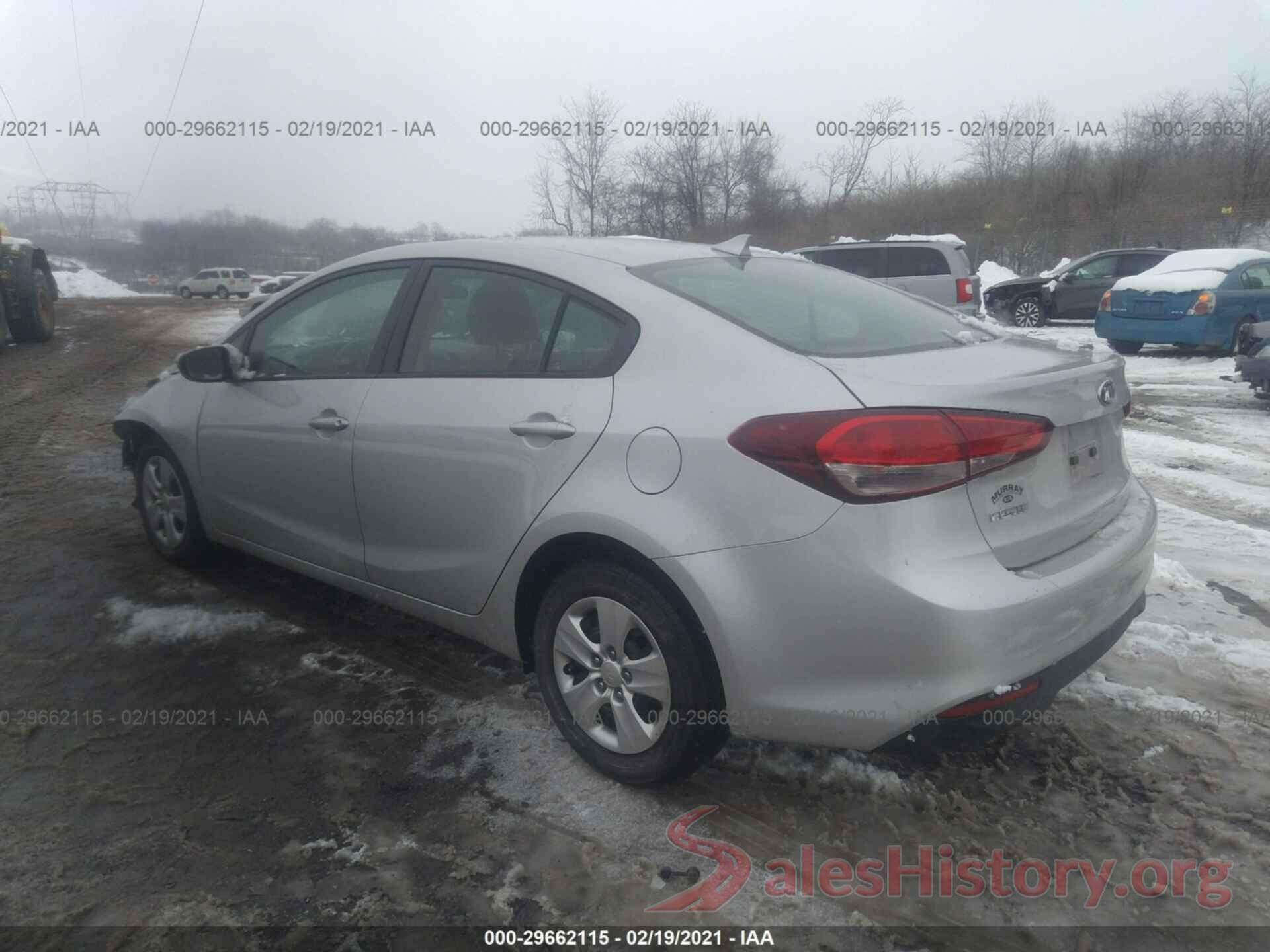 3KPFK4A72JE226847 2018 KIA FORTE