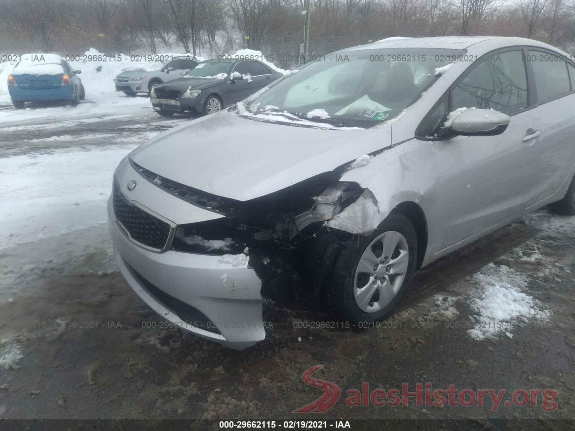 3KPFK4A72JE226847 2018 KIA FORTE