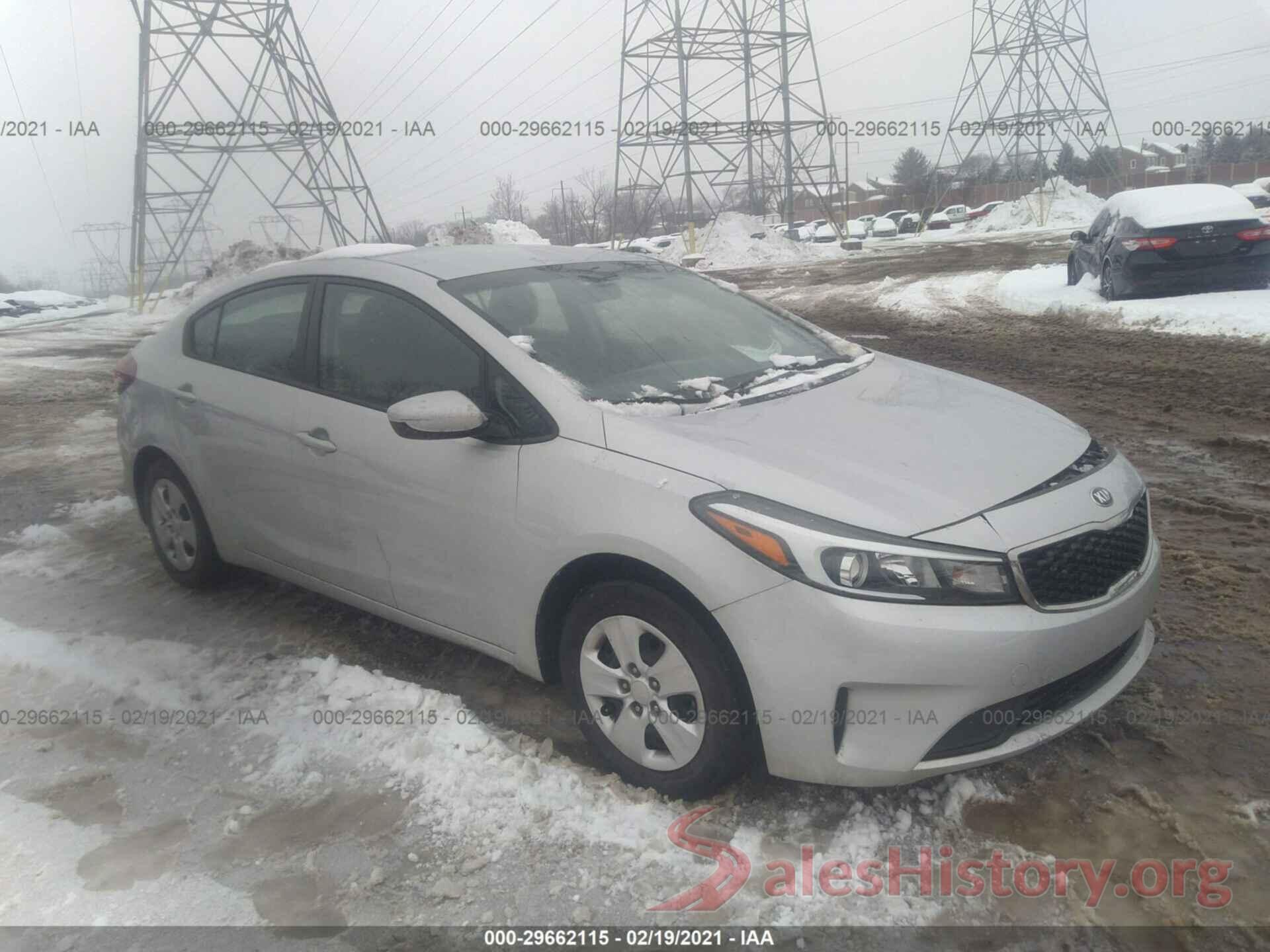 3KPFK4A72JE226847 2018 KIA FORTE