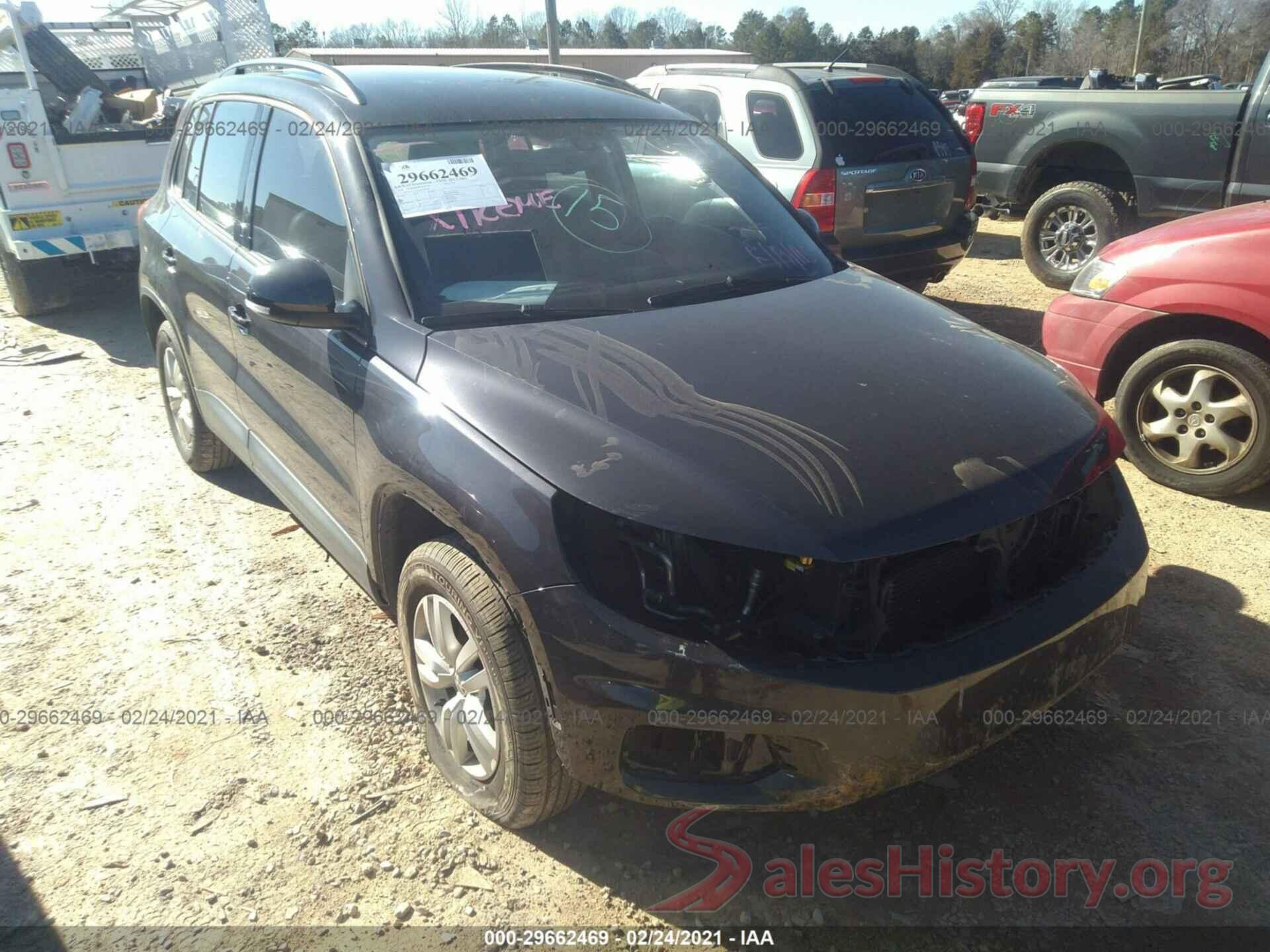 WVGAV7AX8GW568588 2016 VOLKSWAGEN TIGUAN