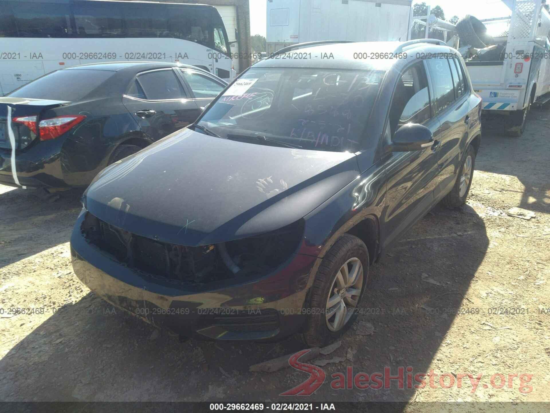 WVGAV7AX8GW568588 2016 VOLKSWAGEN TIGUAN