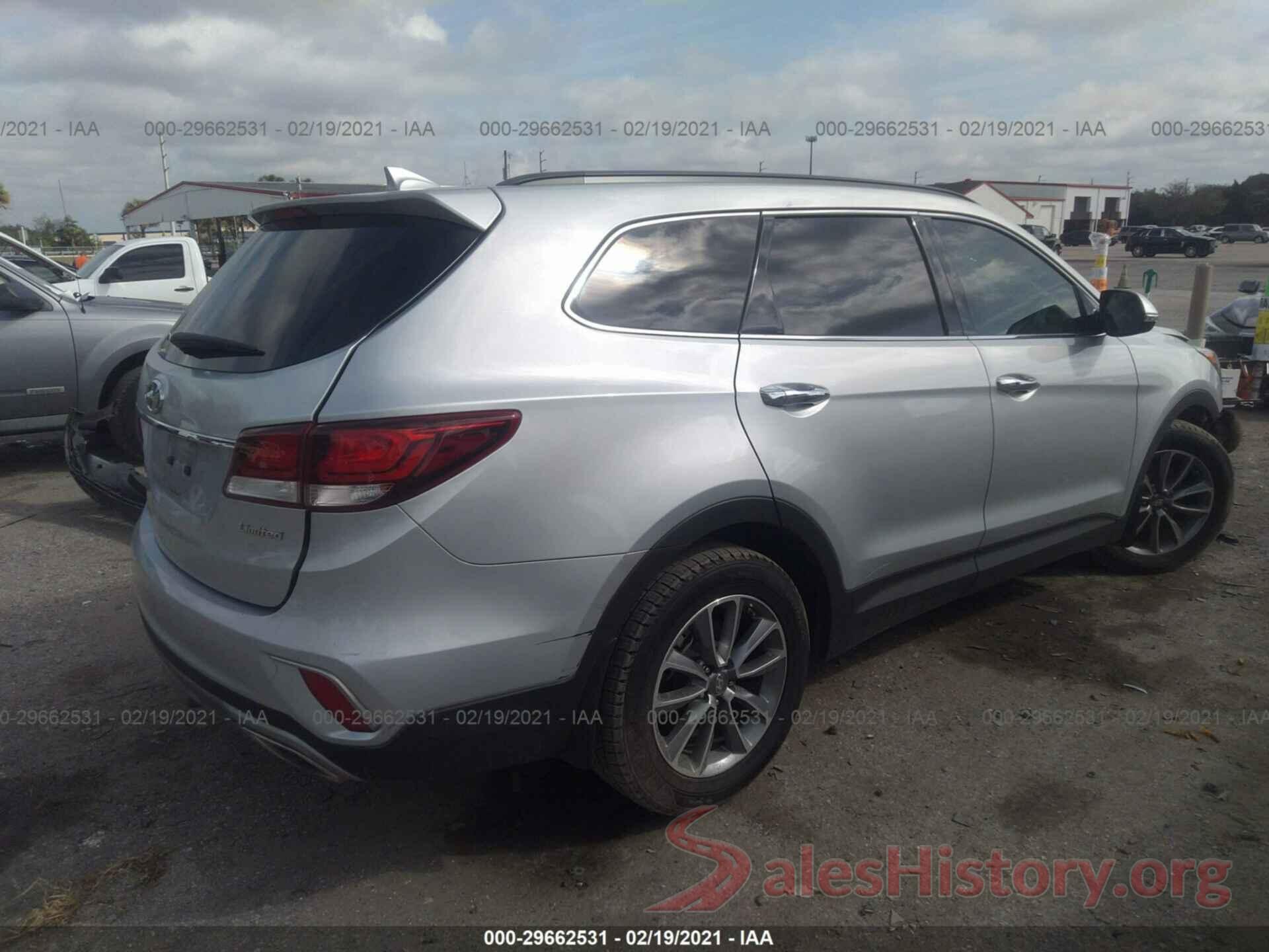 KM8SN4HF7HU212808 2017 HYUNDAI SANTA FE